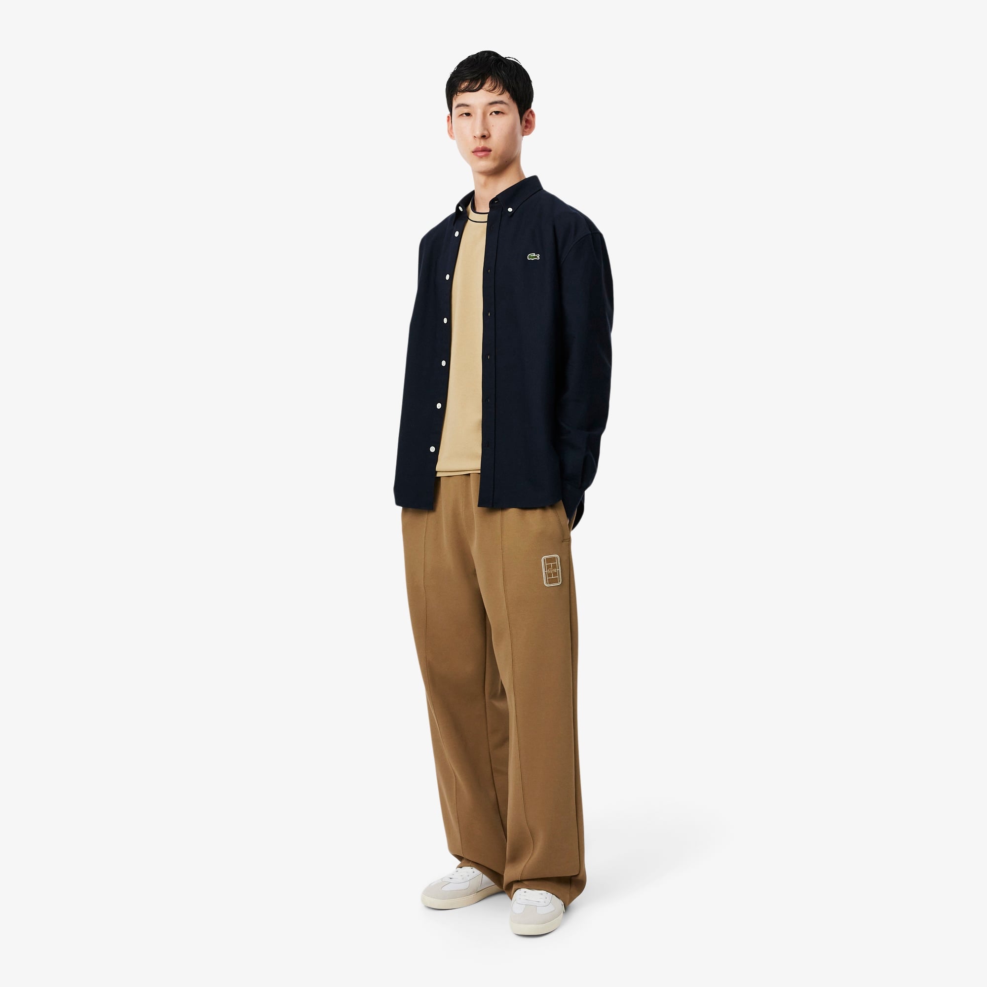 Erkek Loose Fit Kahverengi Eşofman Altı