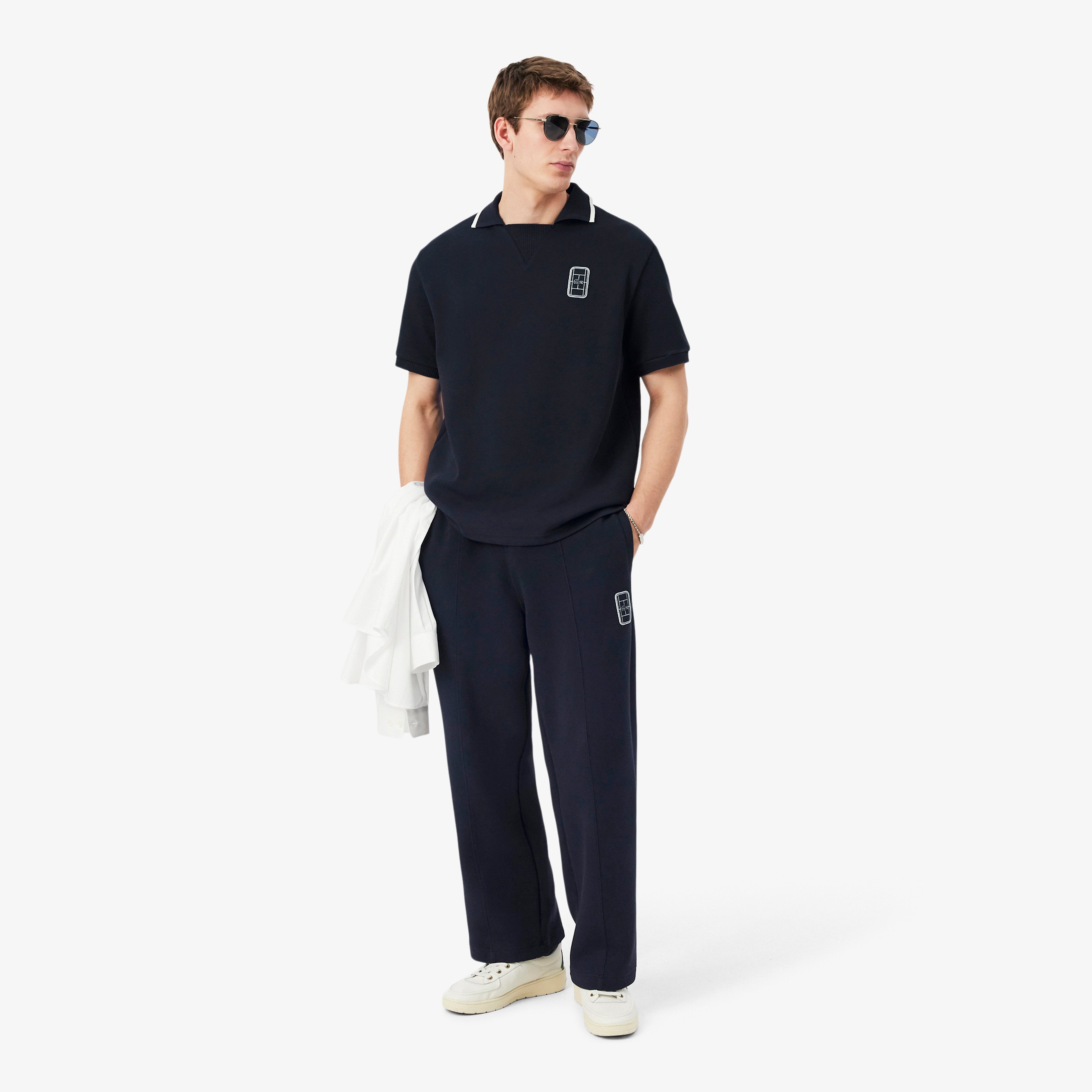 Erkek Loose Fit Lacivert Eşofman Altı