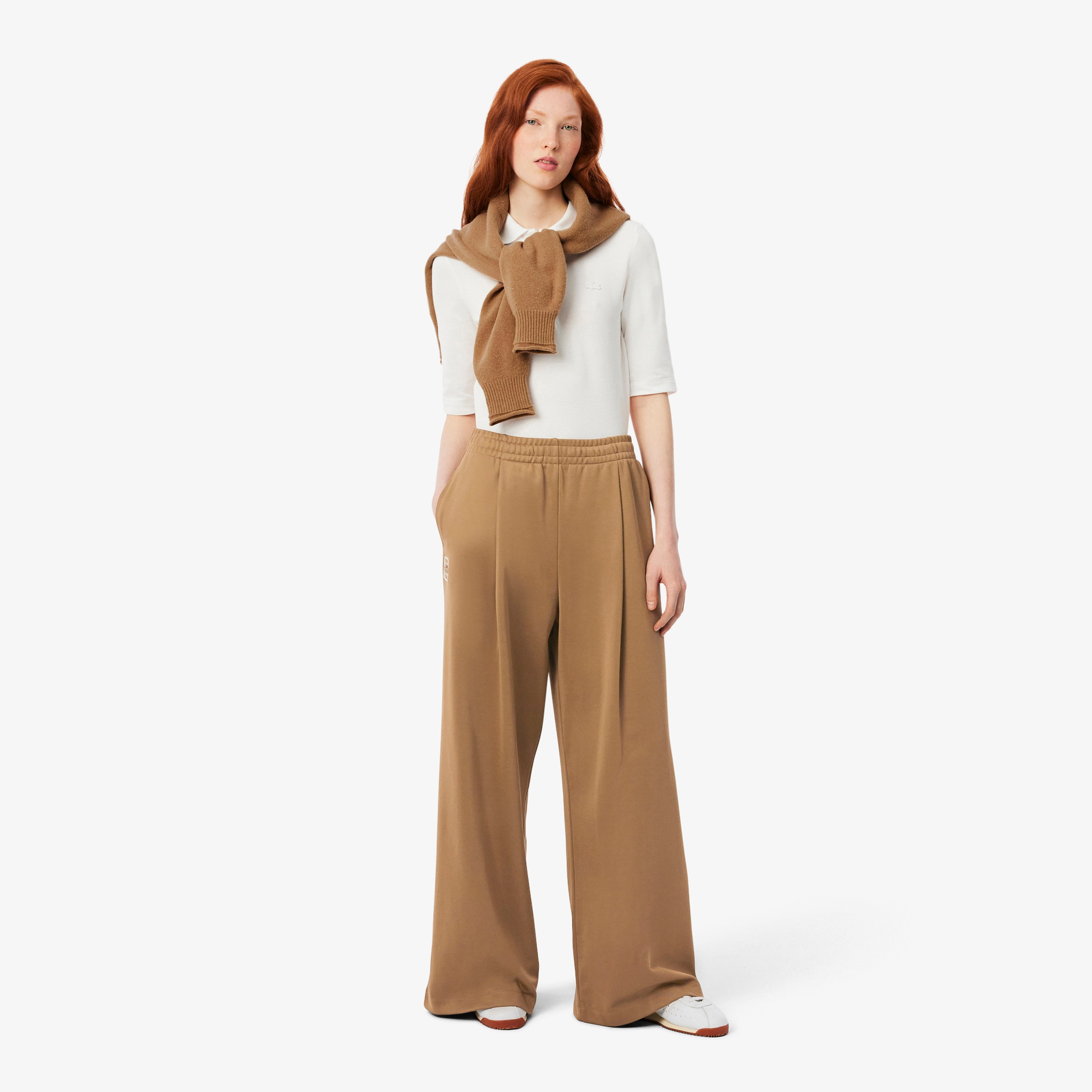Kadın Straight Fit Kahverengi Eşofman Altı Kadın Straight Fit Kahverengi Eşofman Altı