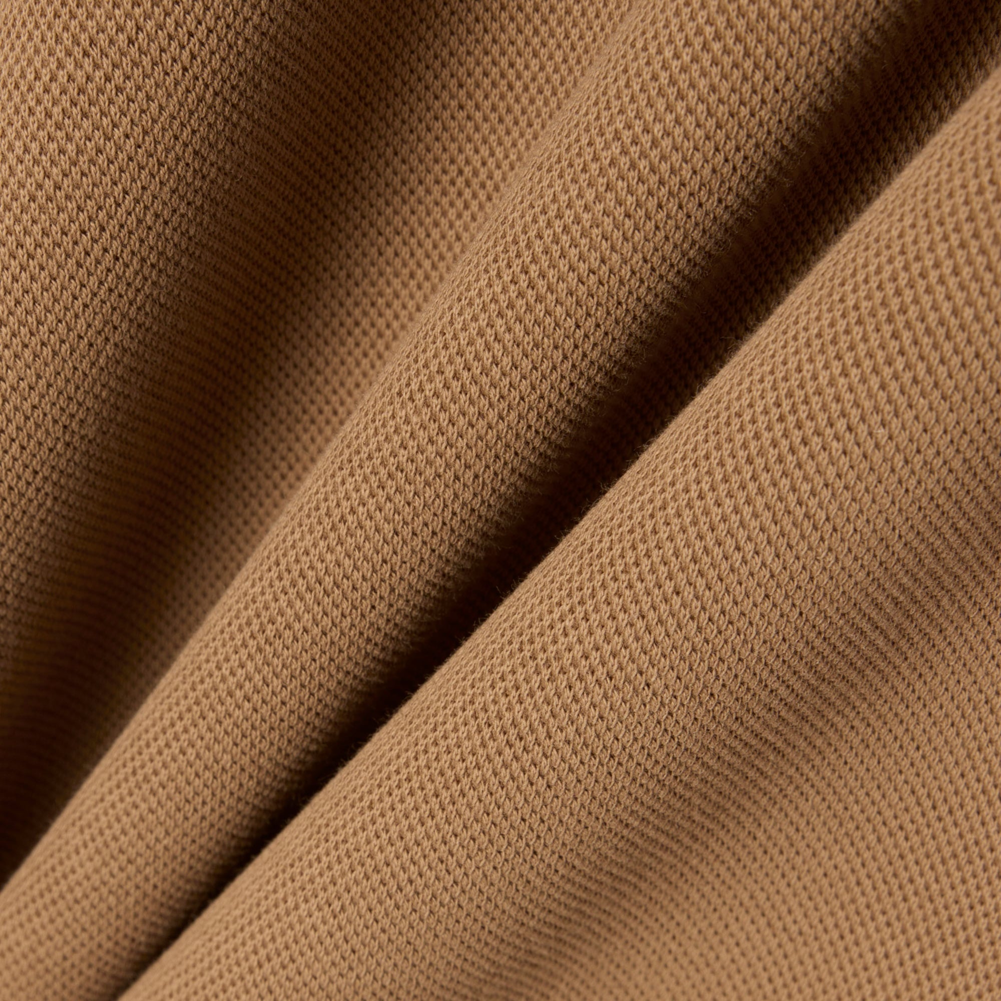 Erkek Loose Fit Kahverengi Polo