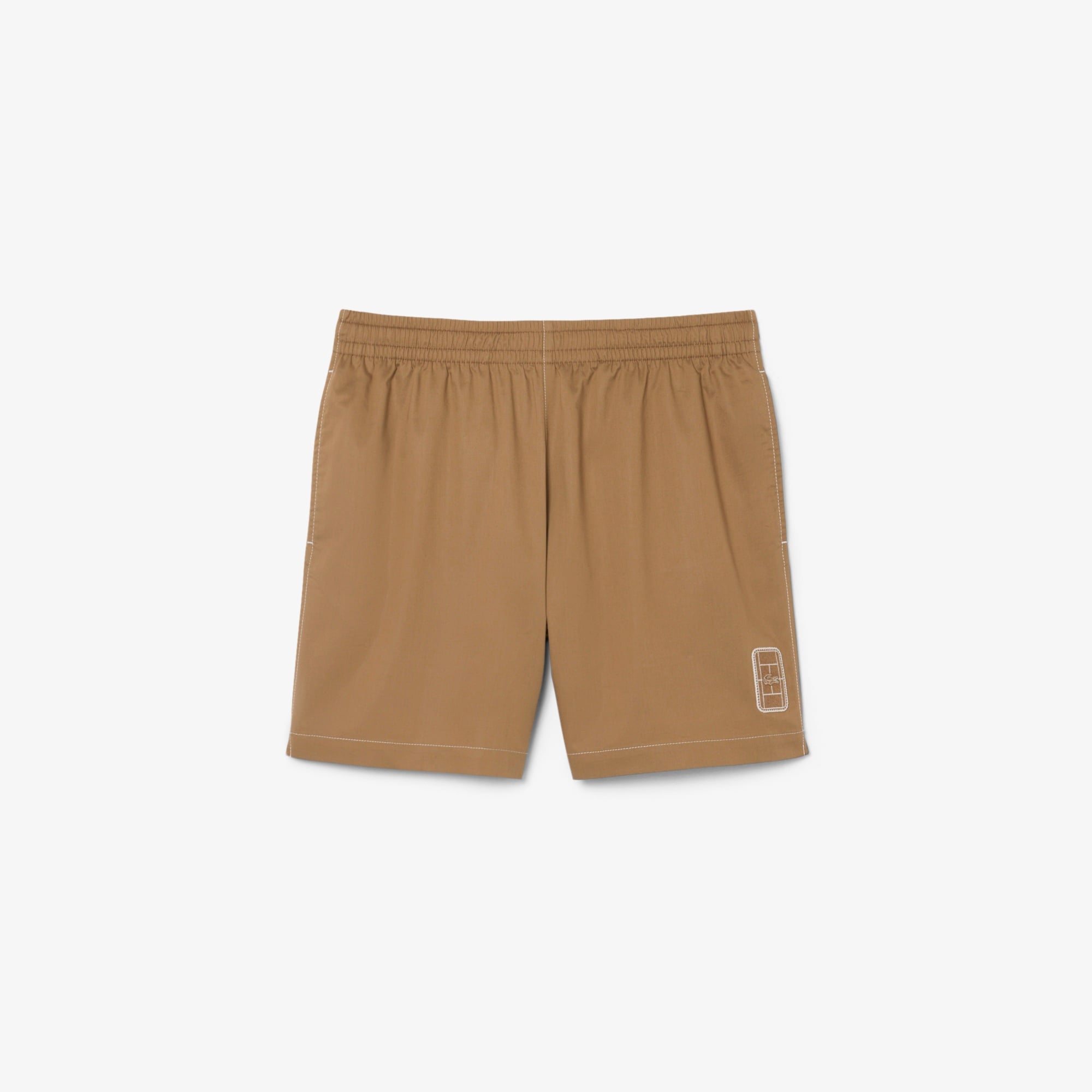 Erkek Relaxed Fit Kahverengi Şort