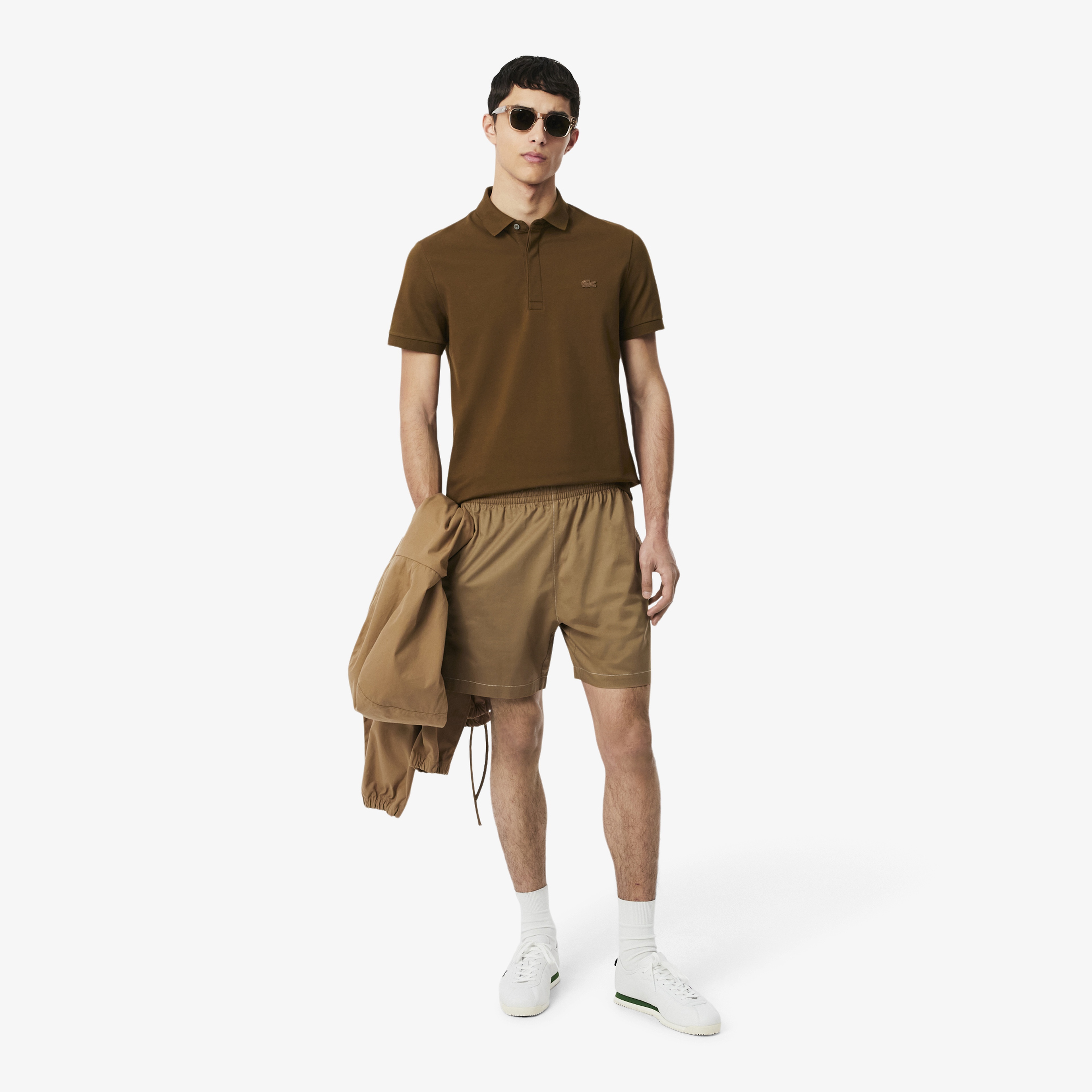 Erkek Relaxed Fit Kahverengi Şort Erkek Relaxed Fit Kahverengi Şort