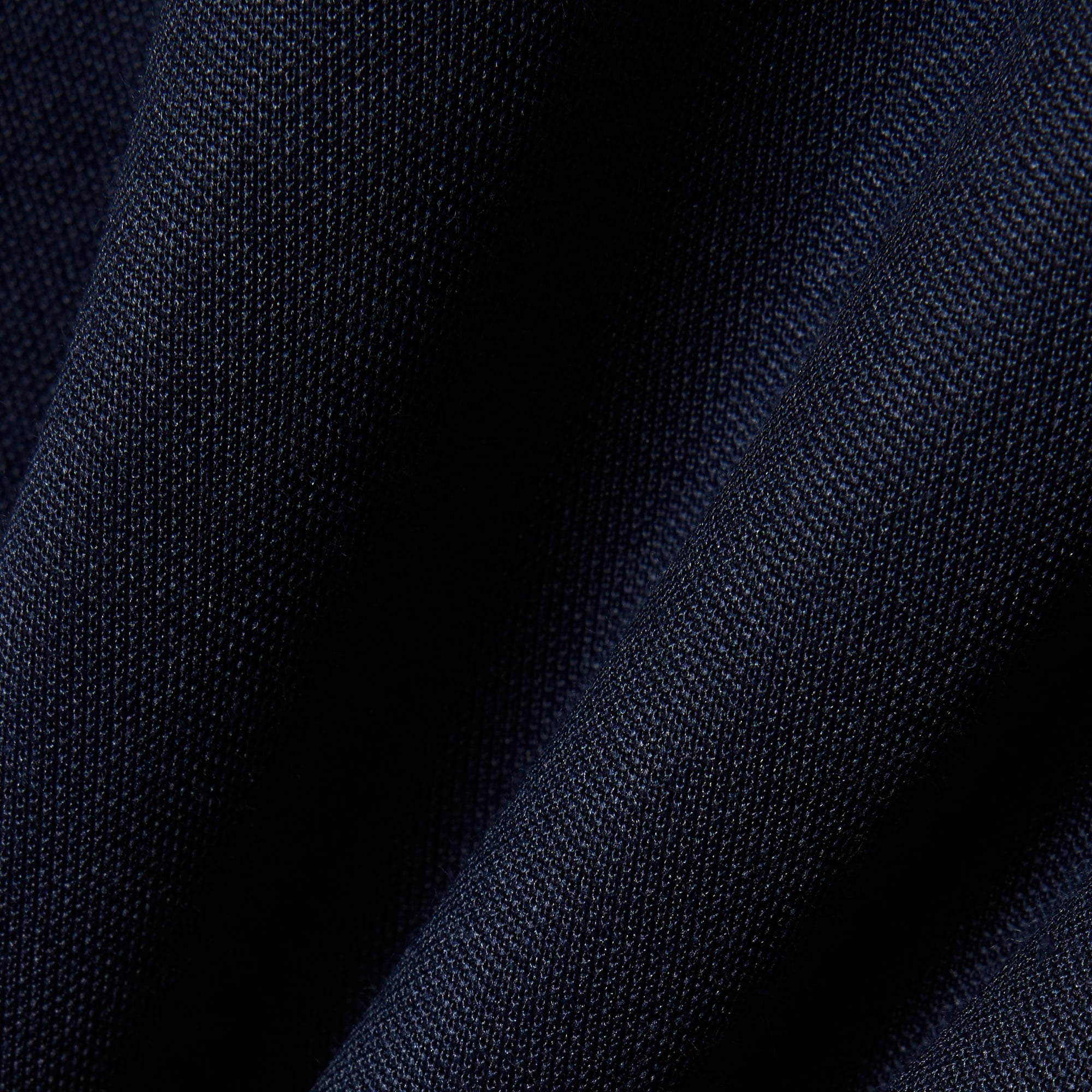Kadın Oversize Fit Polo Yaka Lacivert Sweatshirt