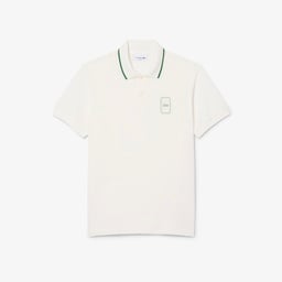 Erkek Classic Fit Beyaz Polo Beyaz