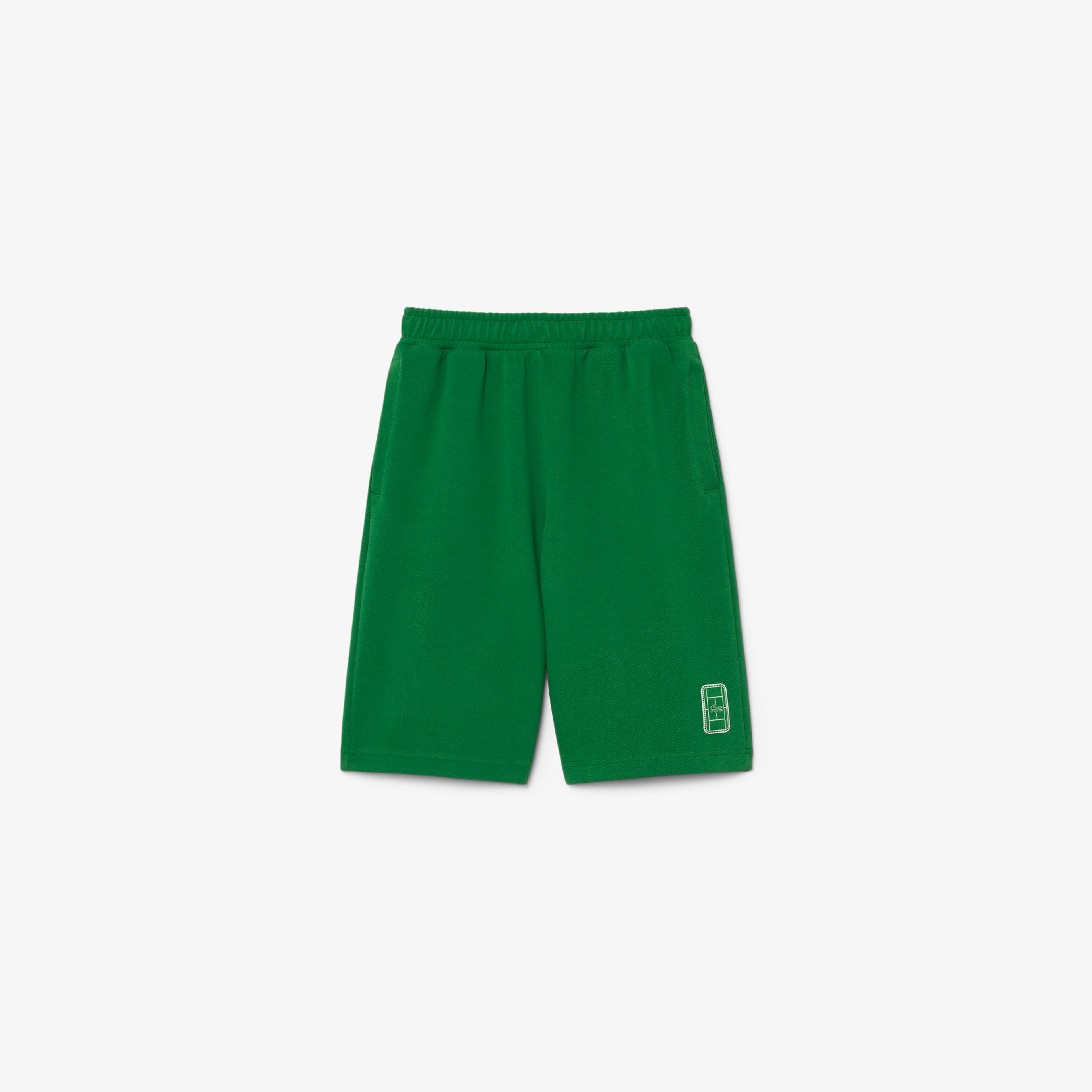 Erkek Relaxed Fit Yeşil Şort Erkek Relaxed Fit Yeşil Şort