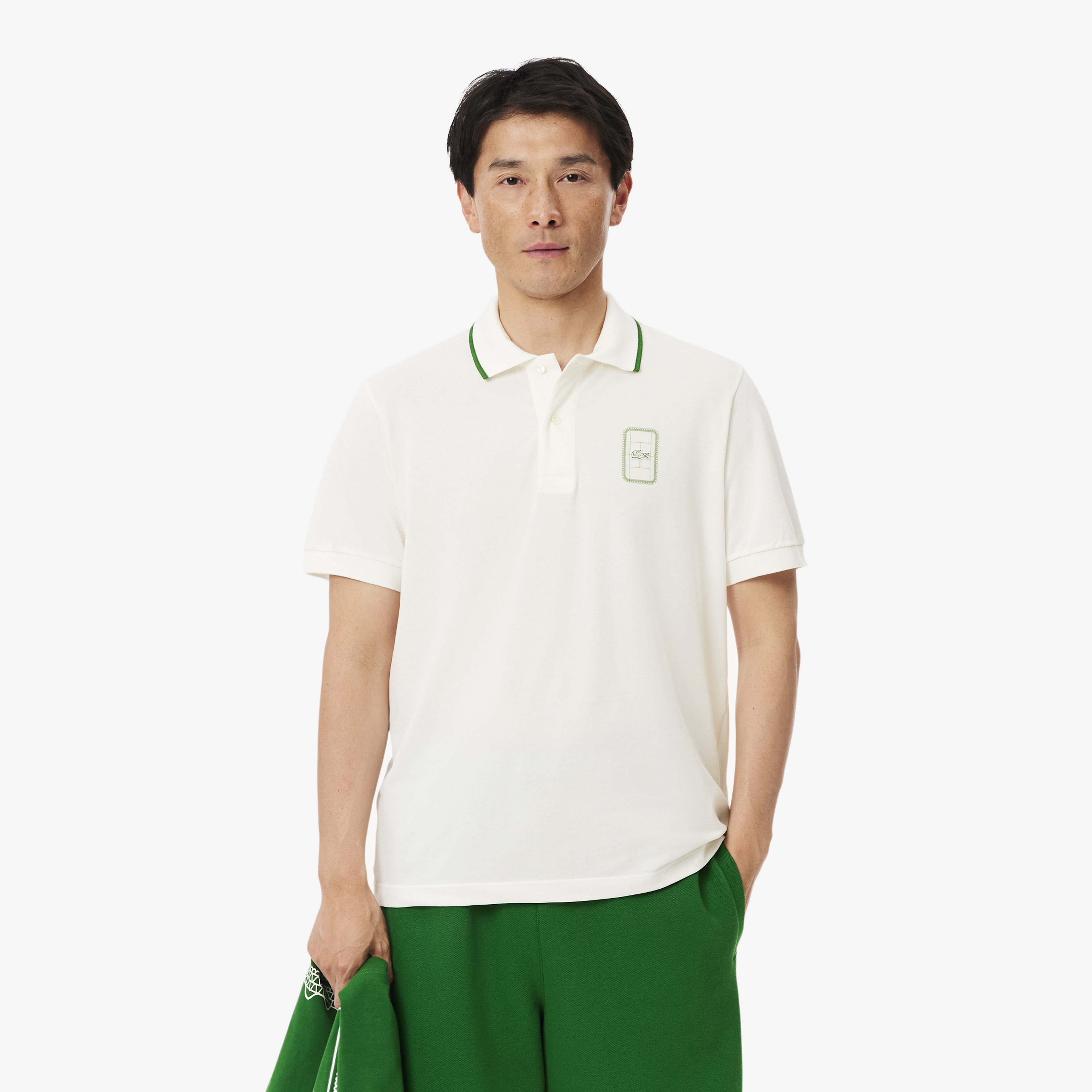 Erkek Classic Fit Beyaz Polo Erkek Classic Fit Beyaz Polo
