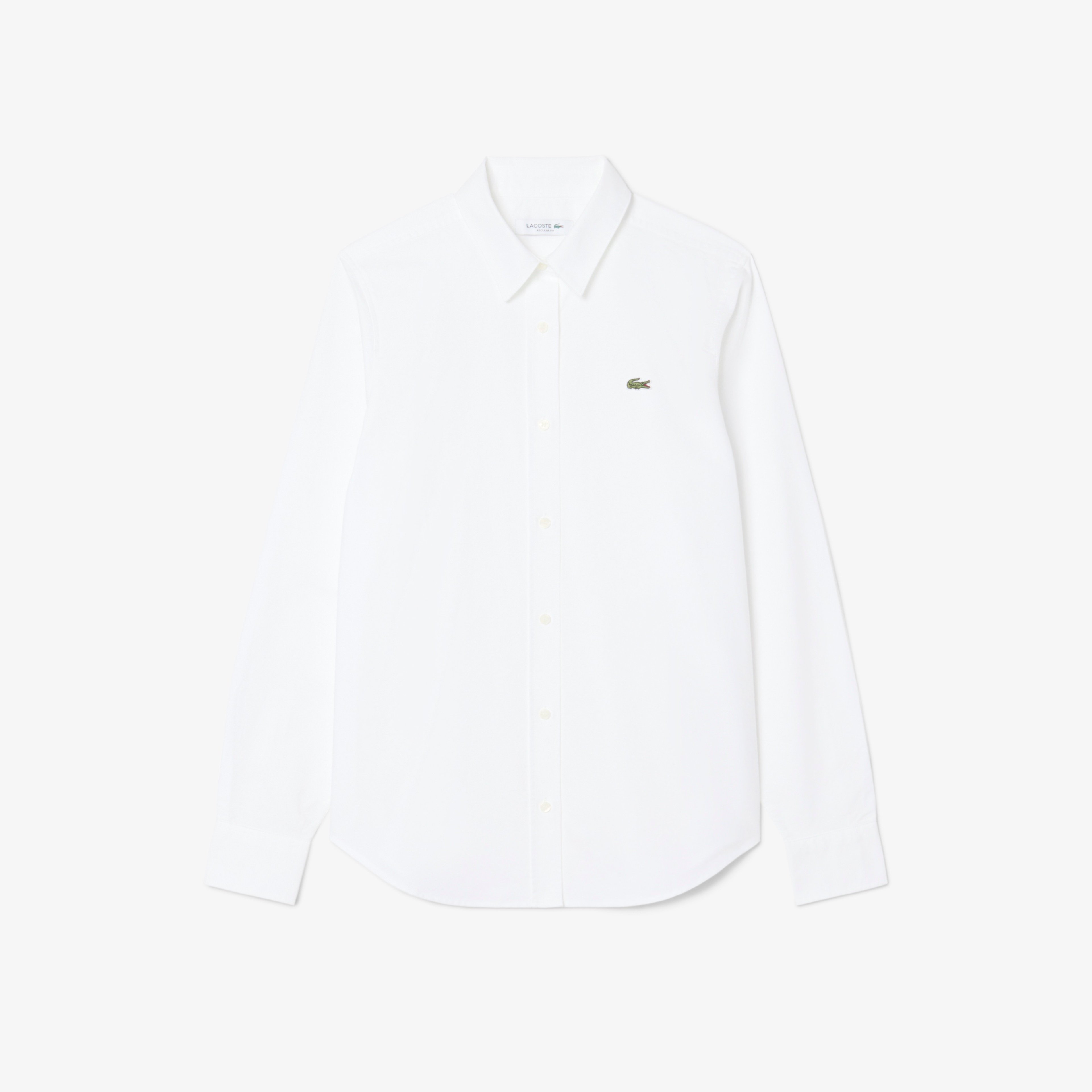 Kadın Regular Fit Beyaz Oxford Gömlek Kadın Regular Fit Beyaz Oxford Gömlek