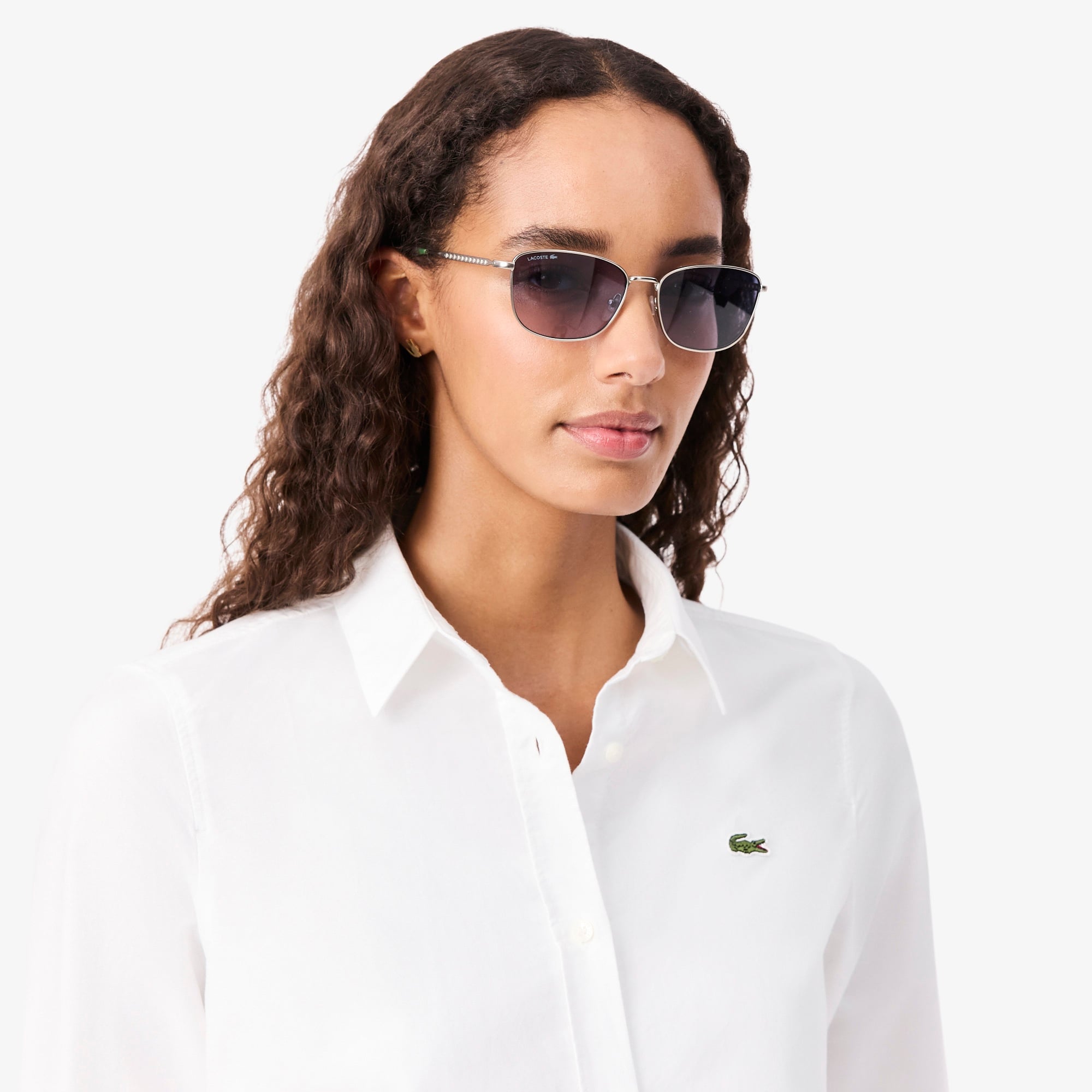 Kadın Regular Fit Beyaz Oxford Gömlek