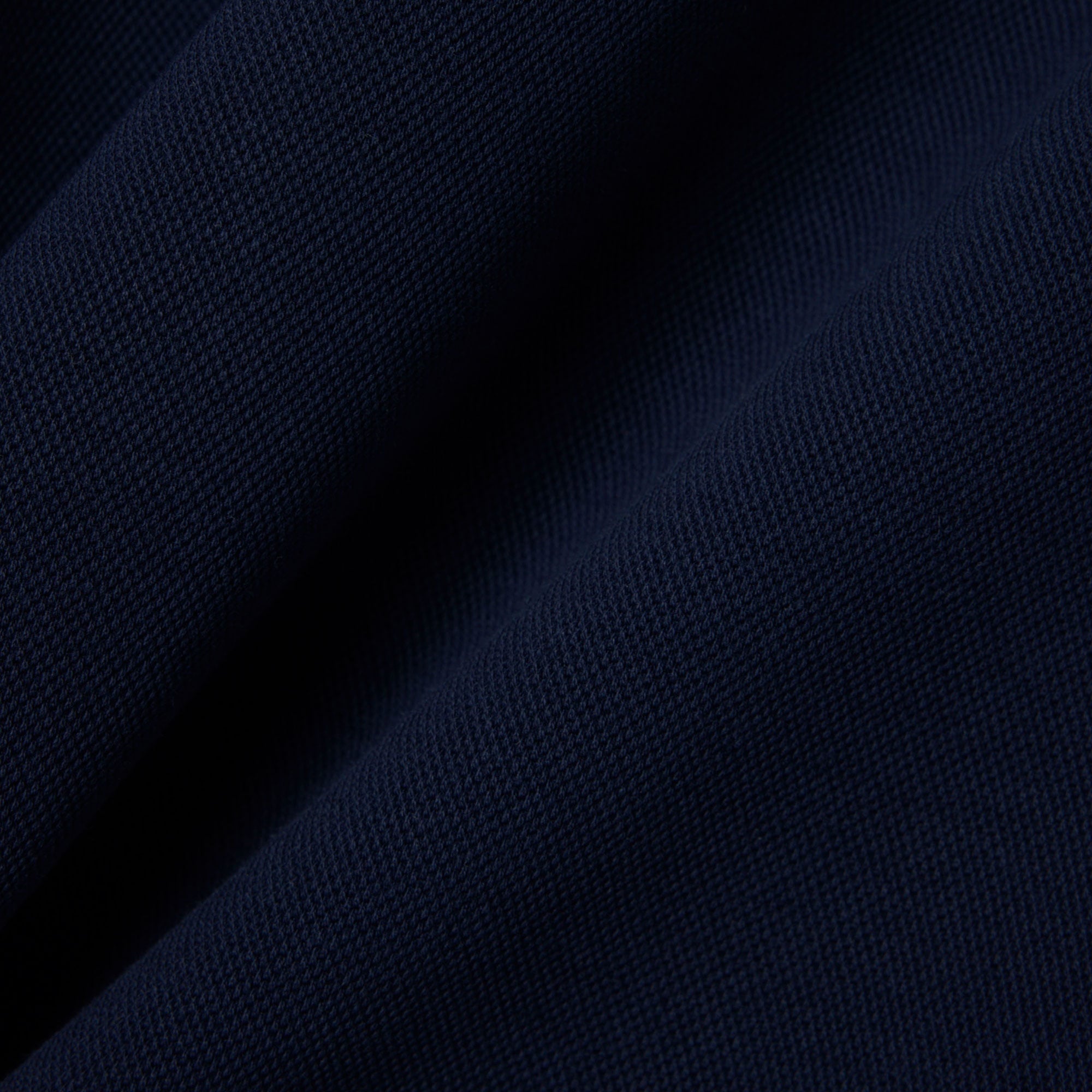 Erkek Classic Fit Polo Yaka Lacivert Sweatshirt