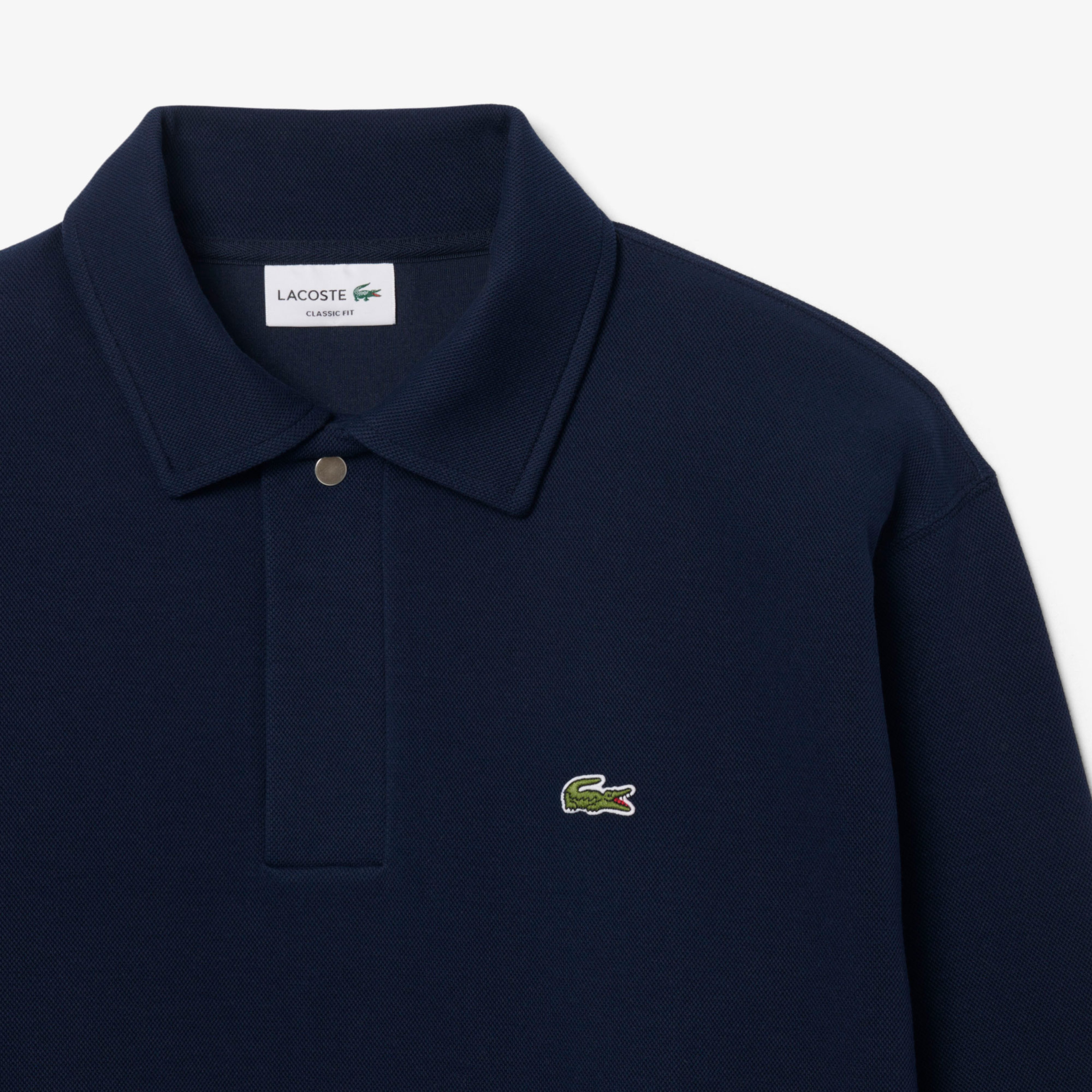 Erkek Classic Fit Polo Yaka Lacivert Sweatshirt Erkek Classic Fit Polo Yaka Lacivert Sweatshirt