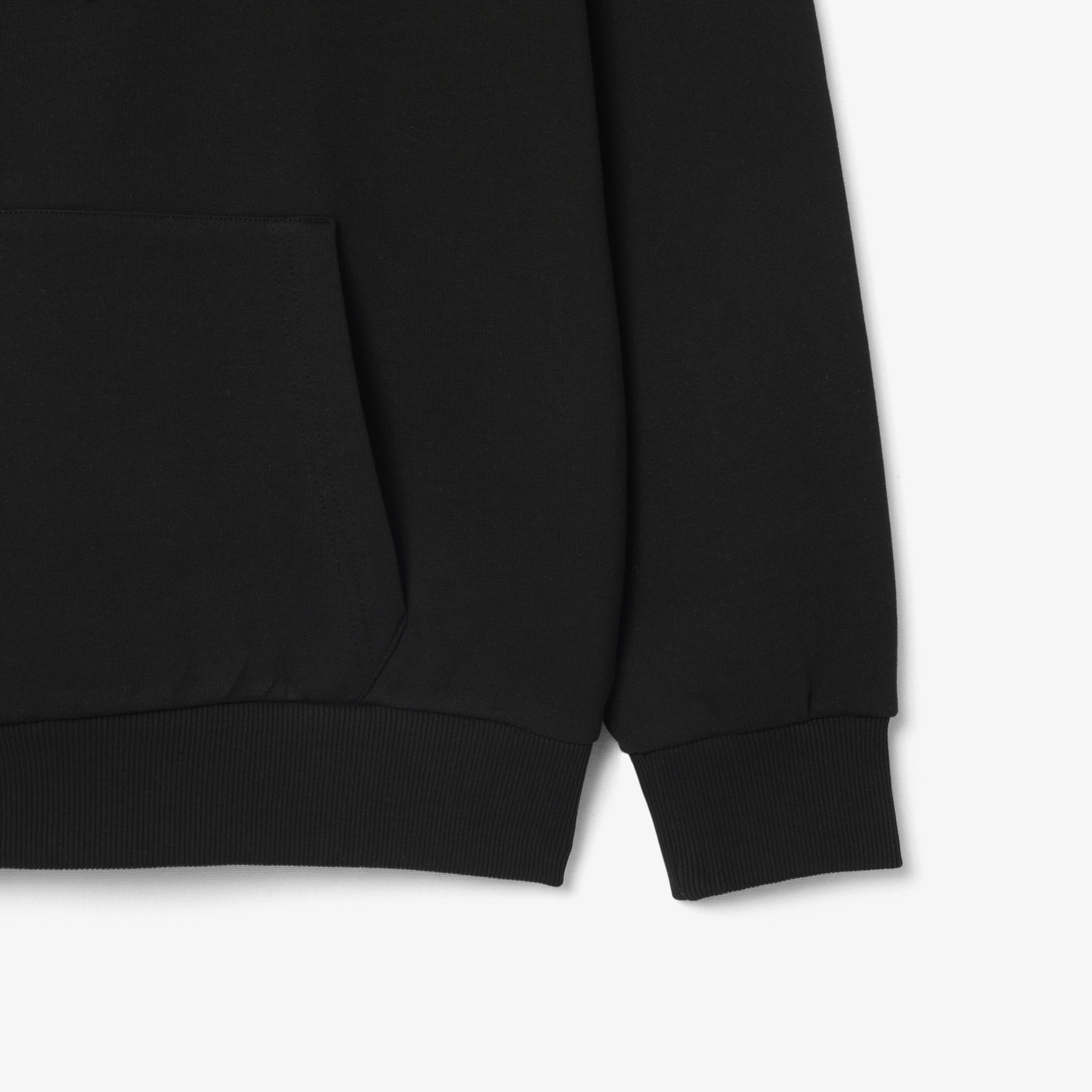 Erkek Classic Fit Kapüşonlu Siyah Sweatshirt
