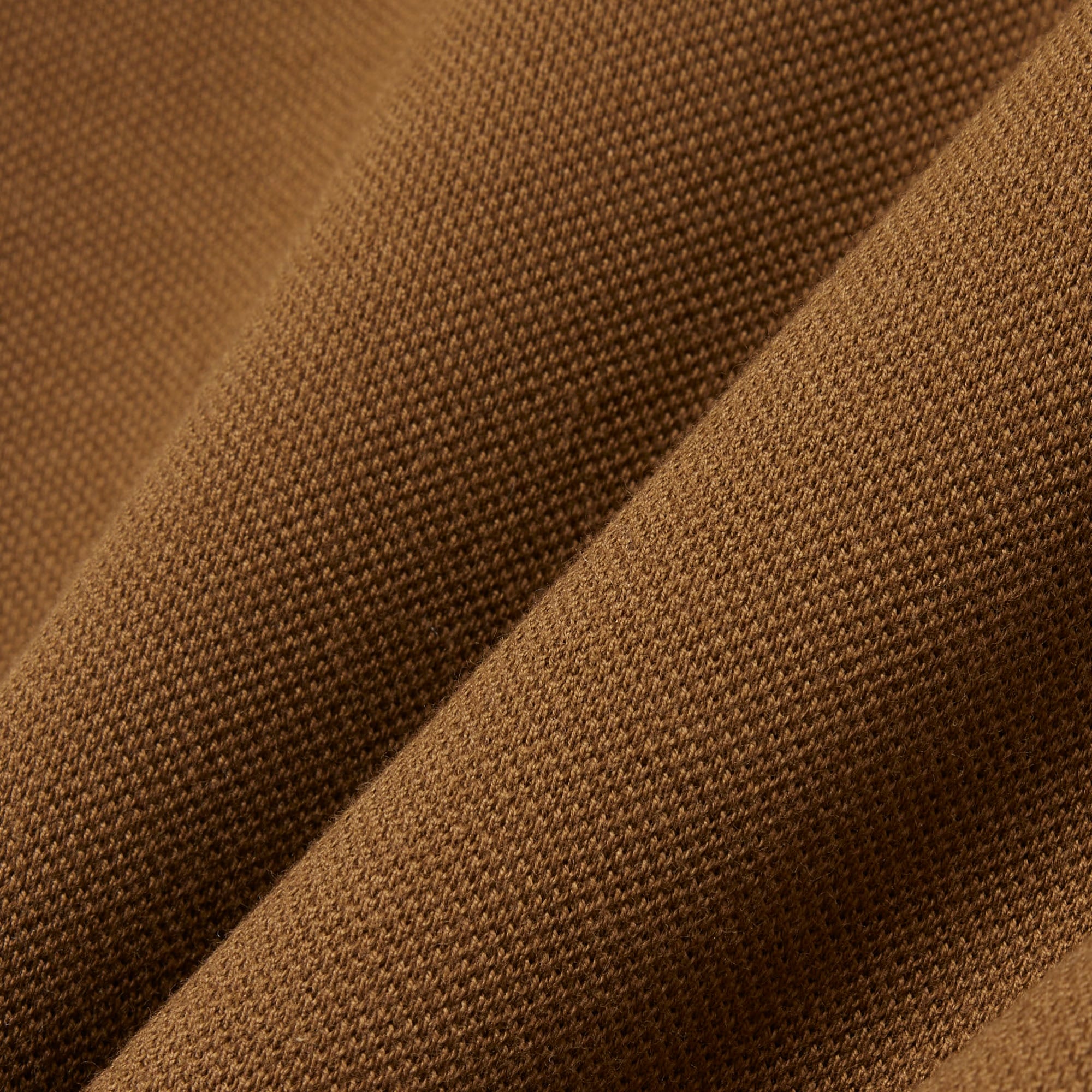 L.12.12 Erkek Slim Fit Kahverengi Polo