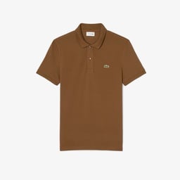 L.12.12 Erkek Slim Fit Kahverengi Polo Kahverengi