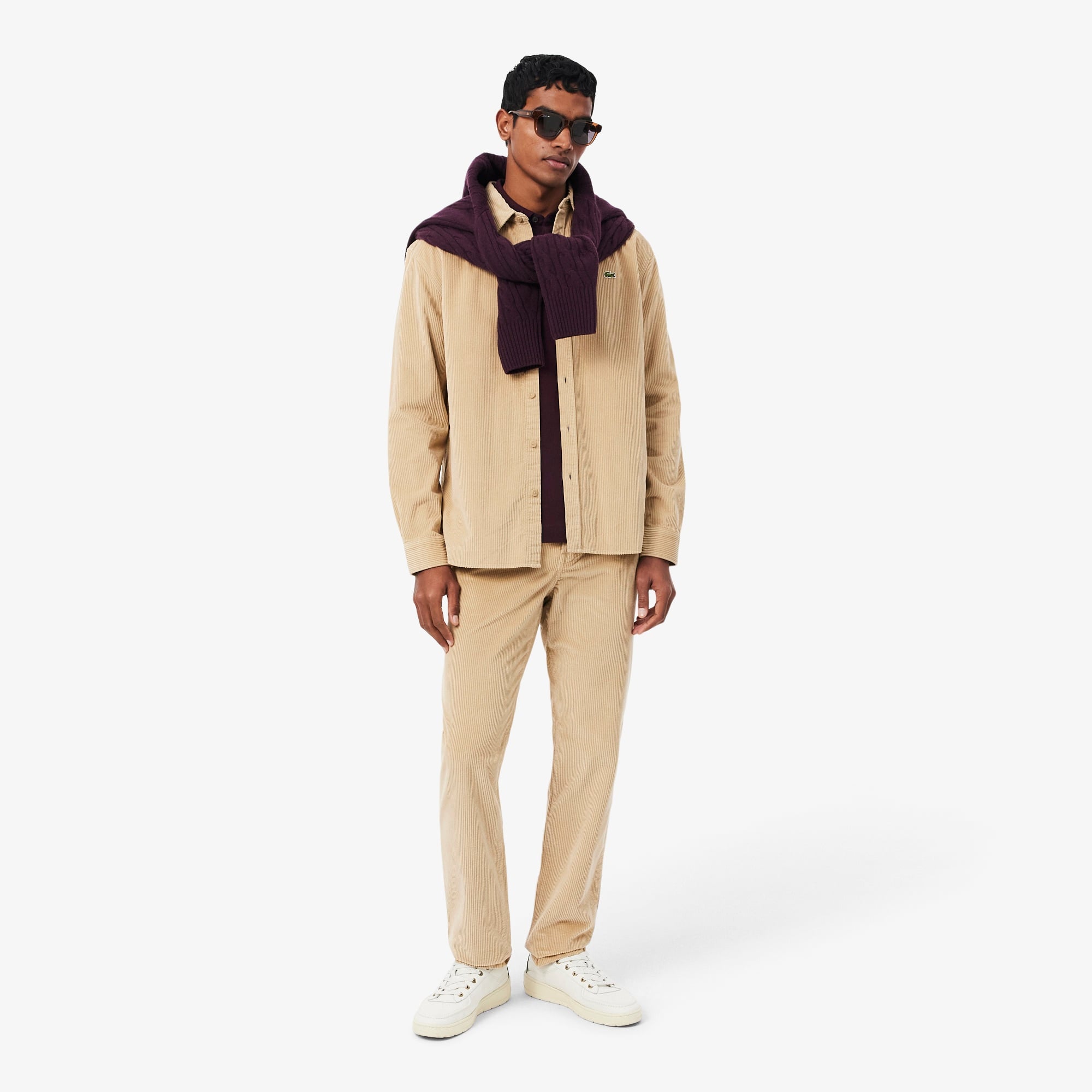 Erkek Regular Fit Bordo Paris Polo
