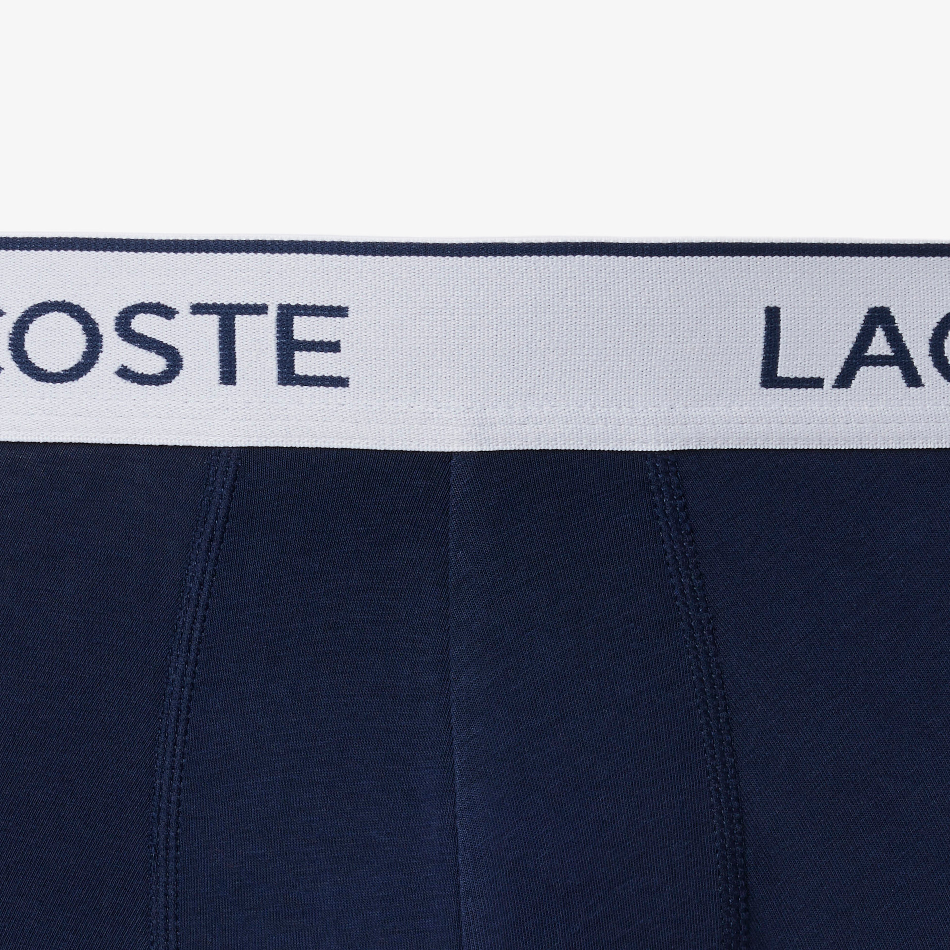 Erkek Regular Fit 3'lü Lacivert Boxer