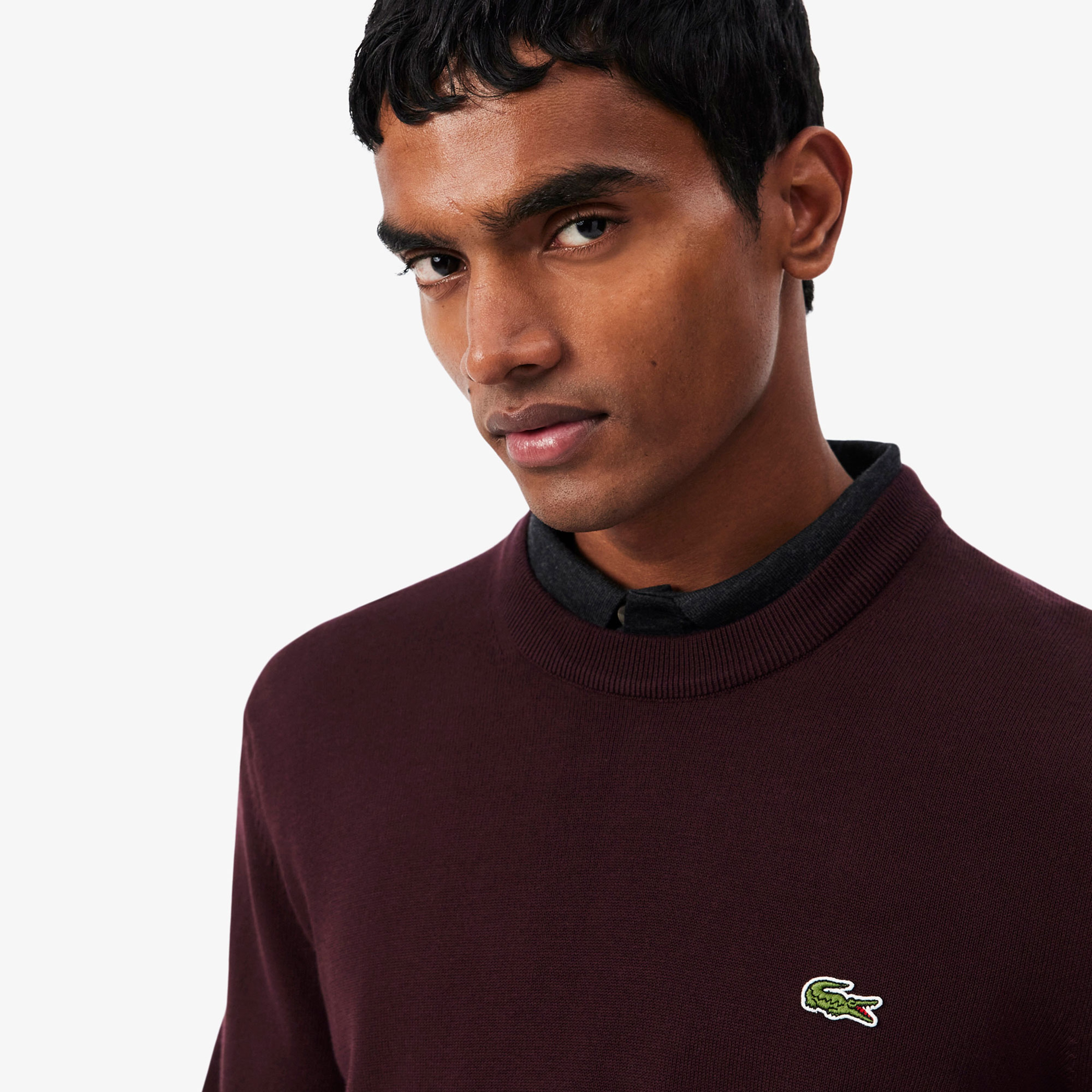 Erkek Regular Fit Bisiklet Yaka Bordo Kazak Erkek Regular Fit Bisiklet Yaka Bordo Kazak