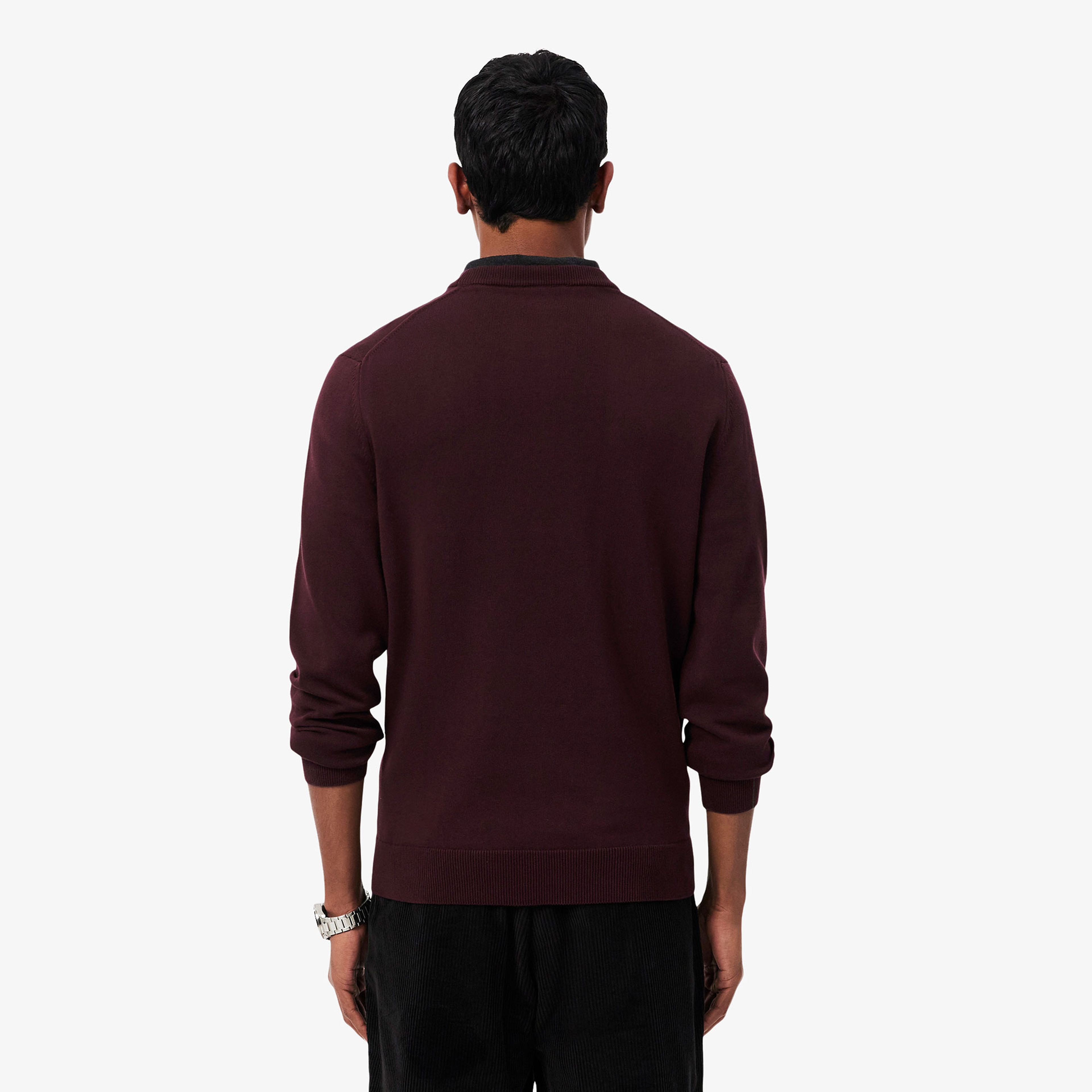 Erkek Regular Fit Bisiklet Yaka Bordo Kazak Erkek Regular Fit Bisiklet Yaka Bordo Kazak