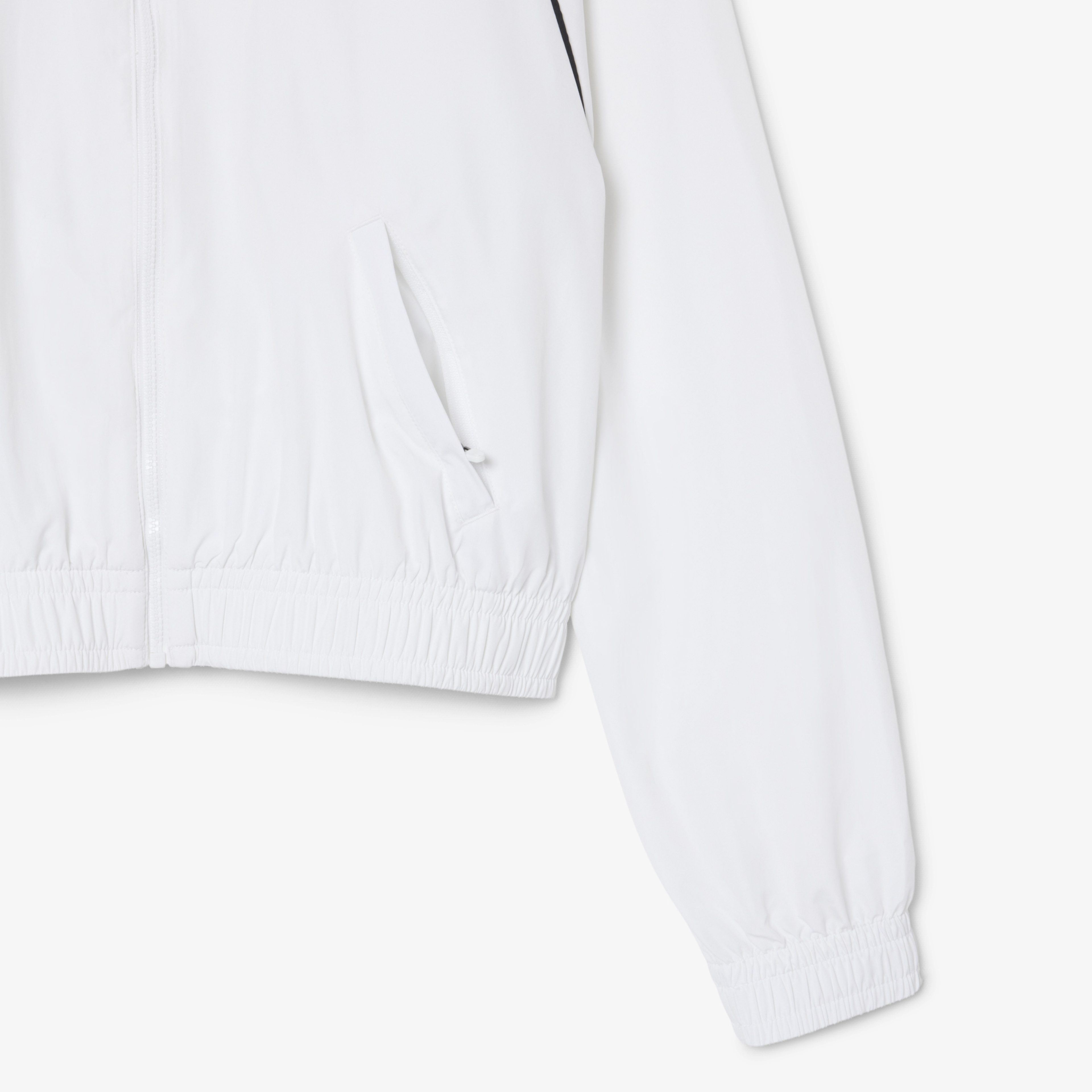 SPORT Kadın Relaxed Fit Dik Yaka Beyaz Ceket SPORT Kadın Relaxed Fit Dik Yaka Beyaz Ceket