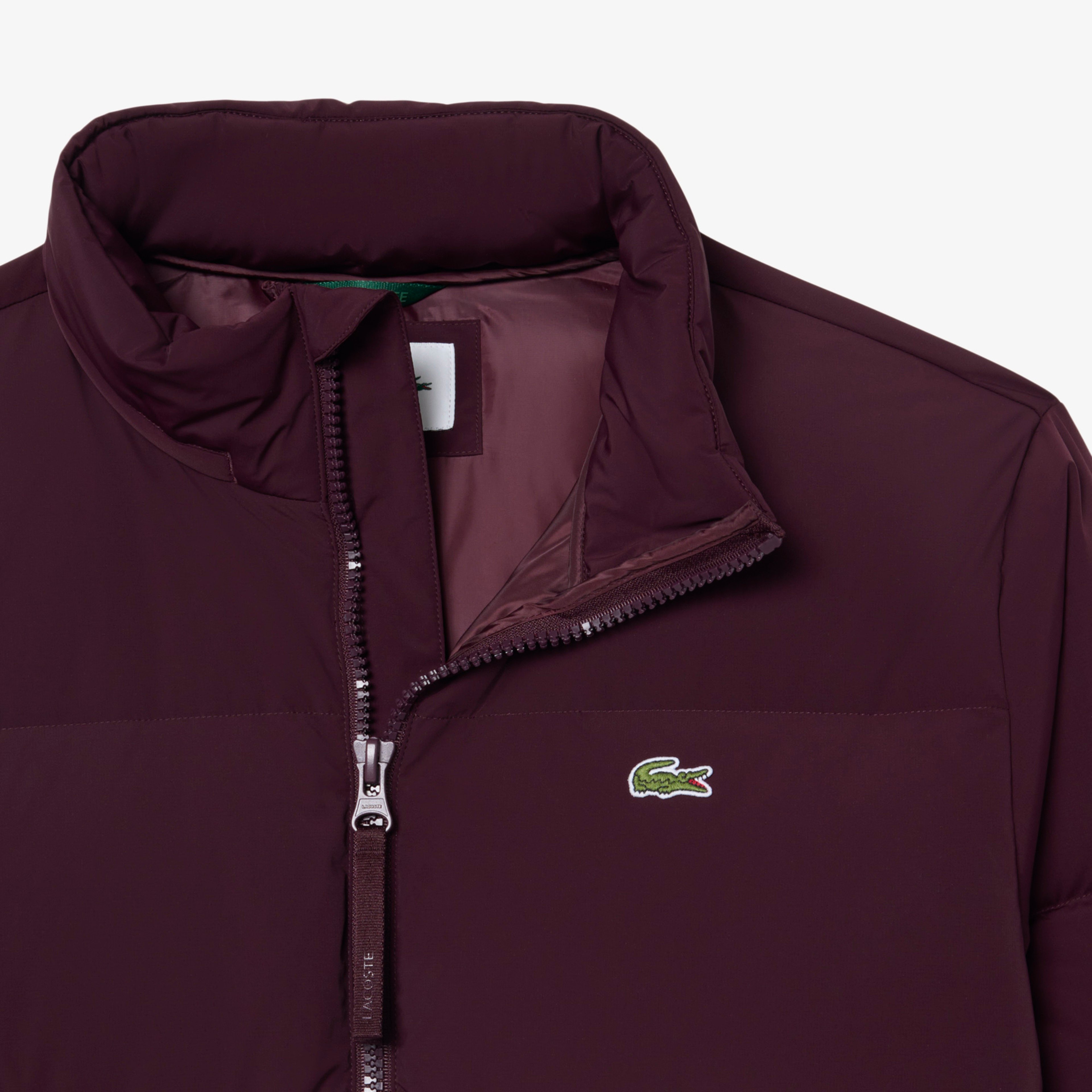 Erkek Relaxed Fit Kapüşonlu Bordo Mont Erkek Relaxed Fit Kapüşonlu Bordo Mont