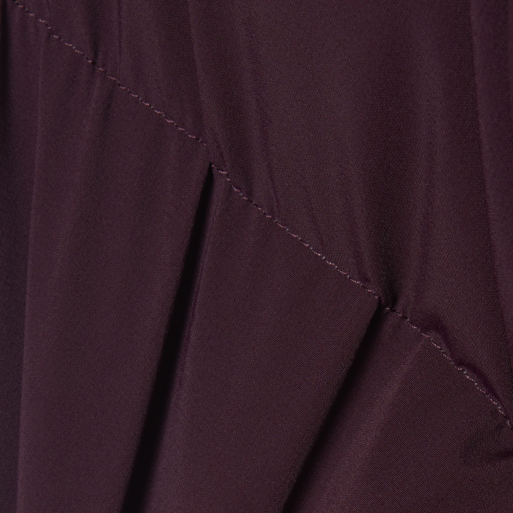 Erkek Relaxed Fit Kapüşonlu Bordo Mont