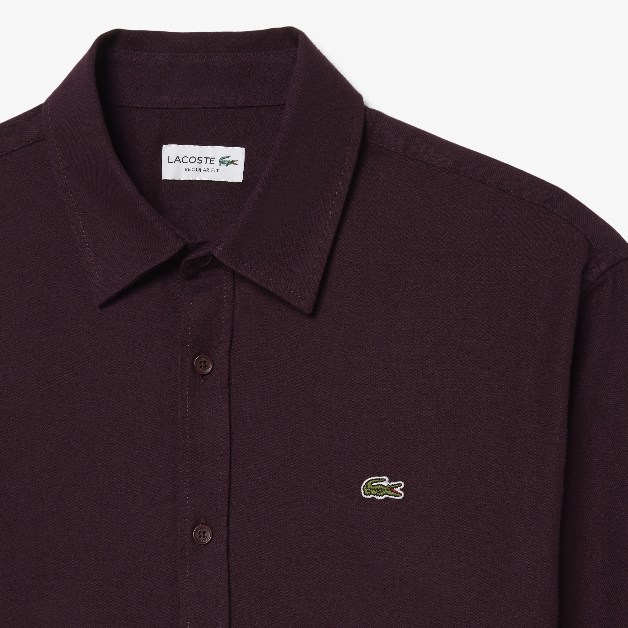 Erkek Regular Fit Bordo Gömlek