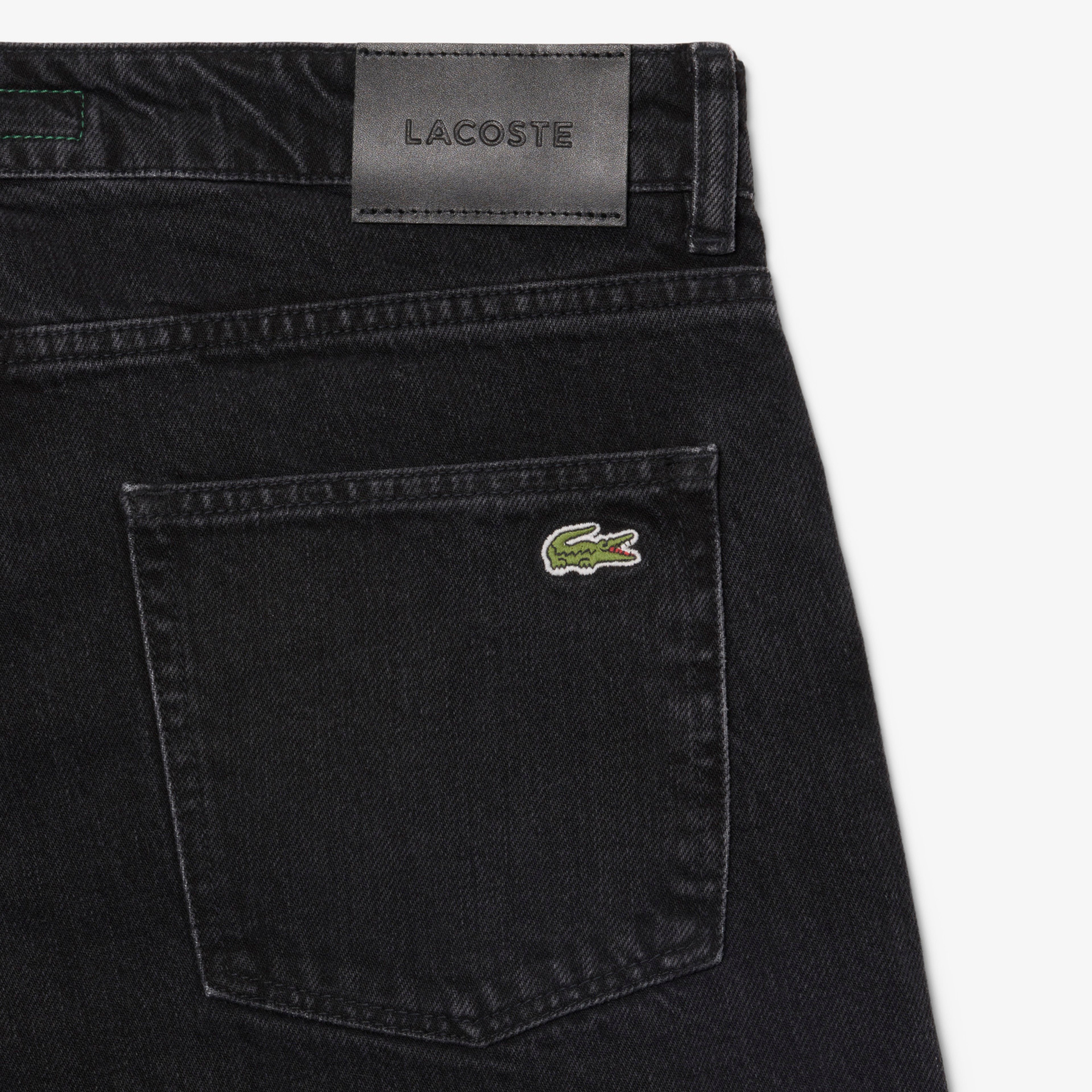 Erkek Straight Fit Siyah Jean Pantolon Erkek Straight Fit Siyah Jean Pantolon