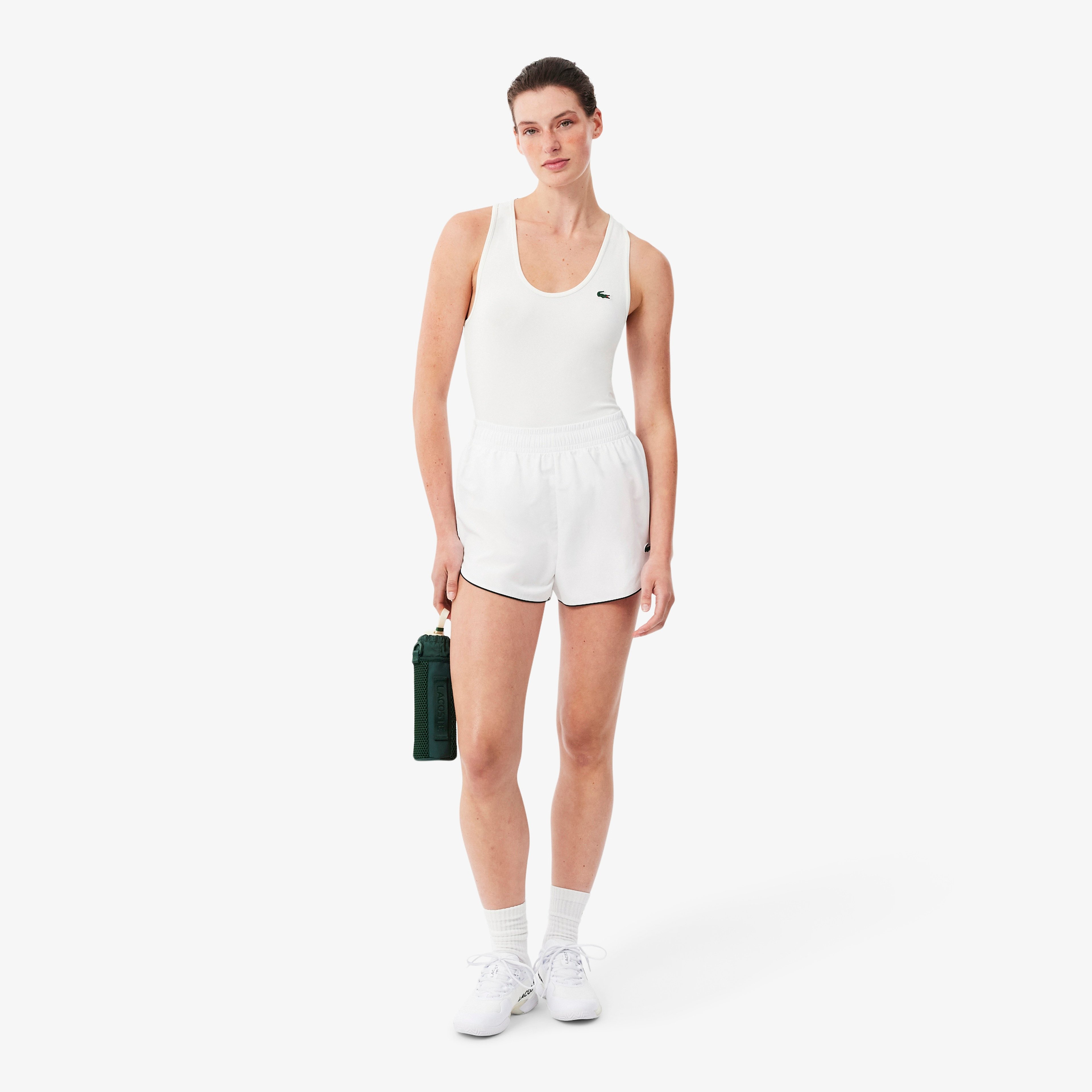 SPORT Kadın Relaxed Fit Beyaz Şort SPORT Kadın Relaxed Fit Beyaz Şort