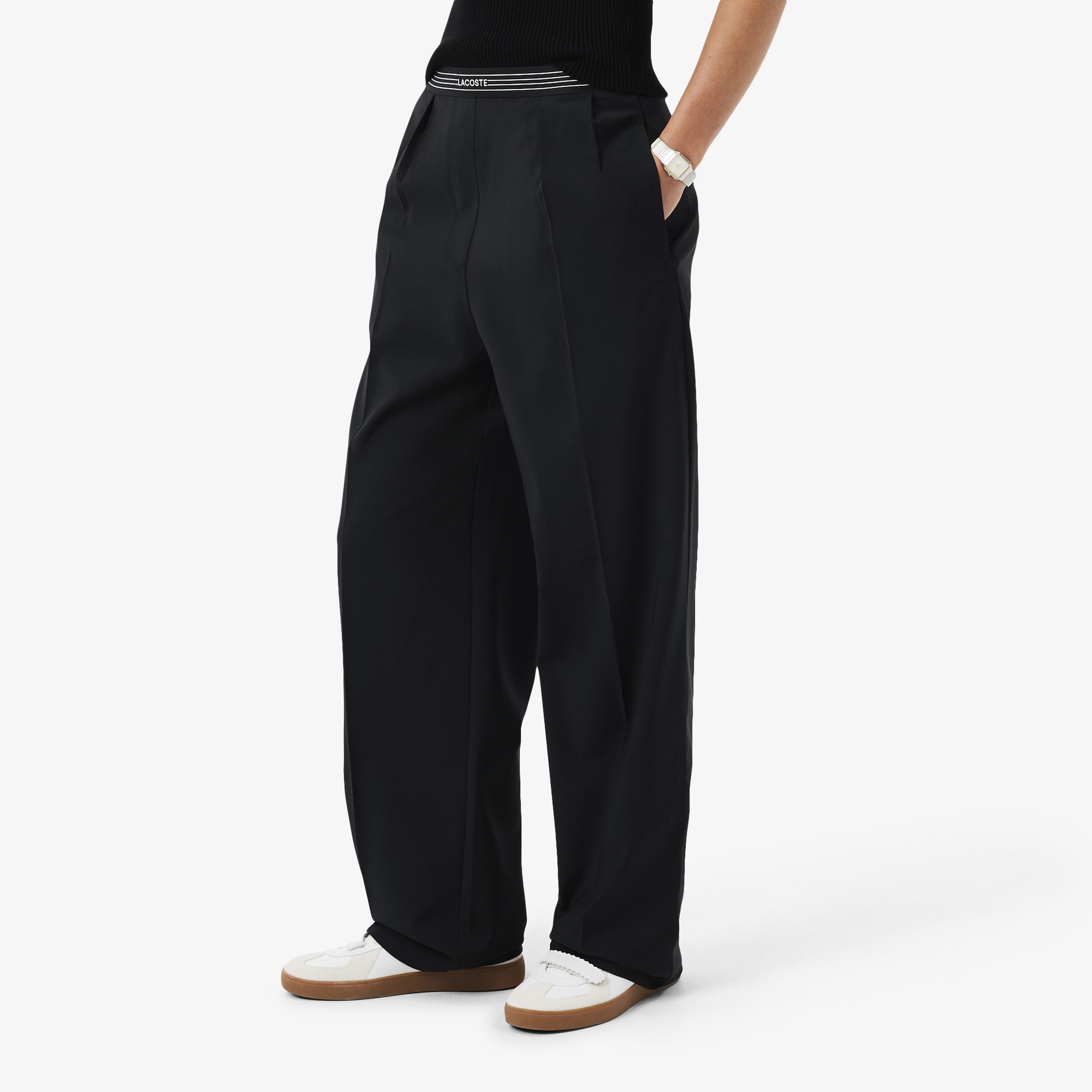 Kadın Oversize Fit Siyah Pantolon Kadın Oversize Fit Siyah Pantolon