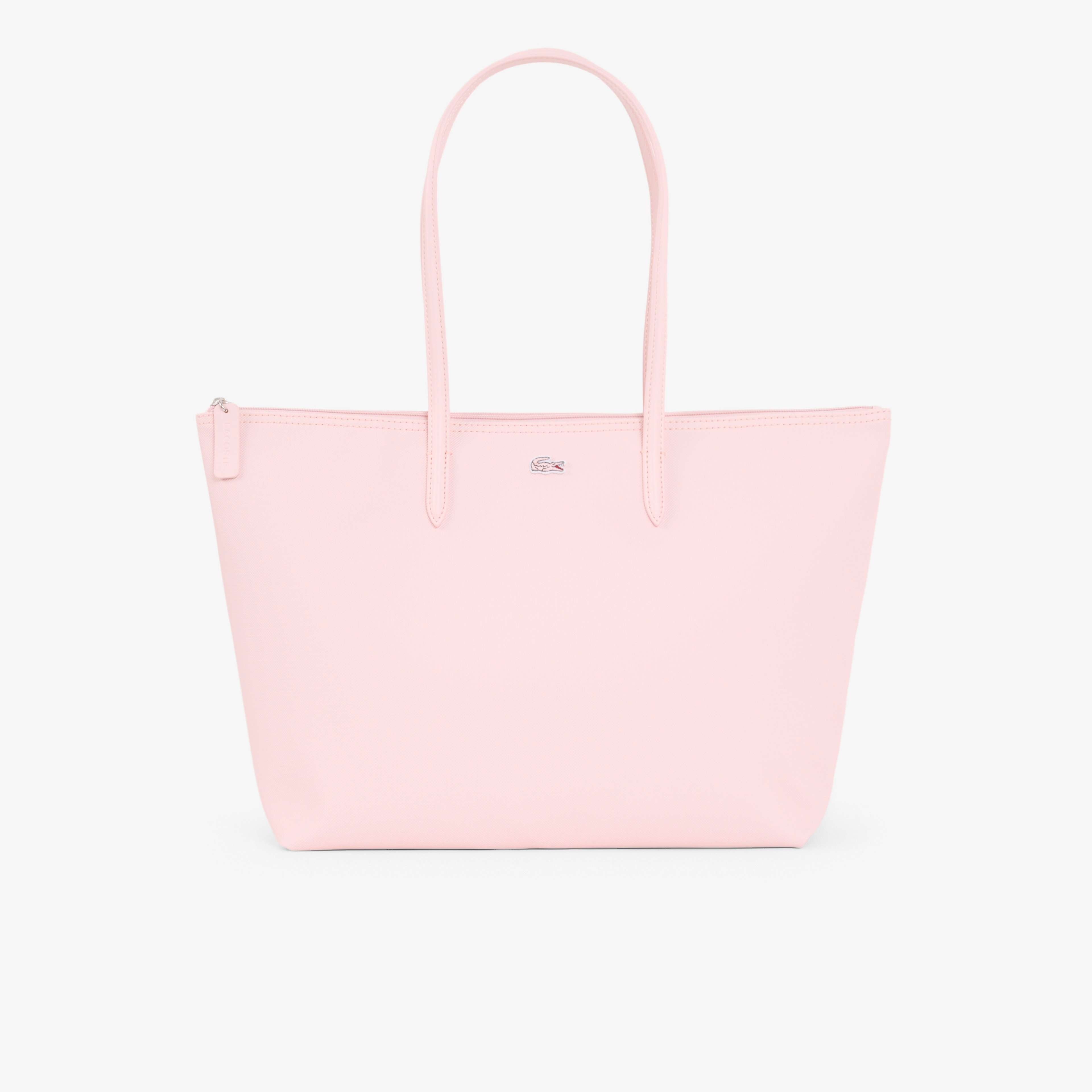 Large L.12.12 Kadın Açık Pembe Omuz Çantası Large L.12.12 Kadın Açık Pembe Omuz Çantası