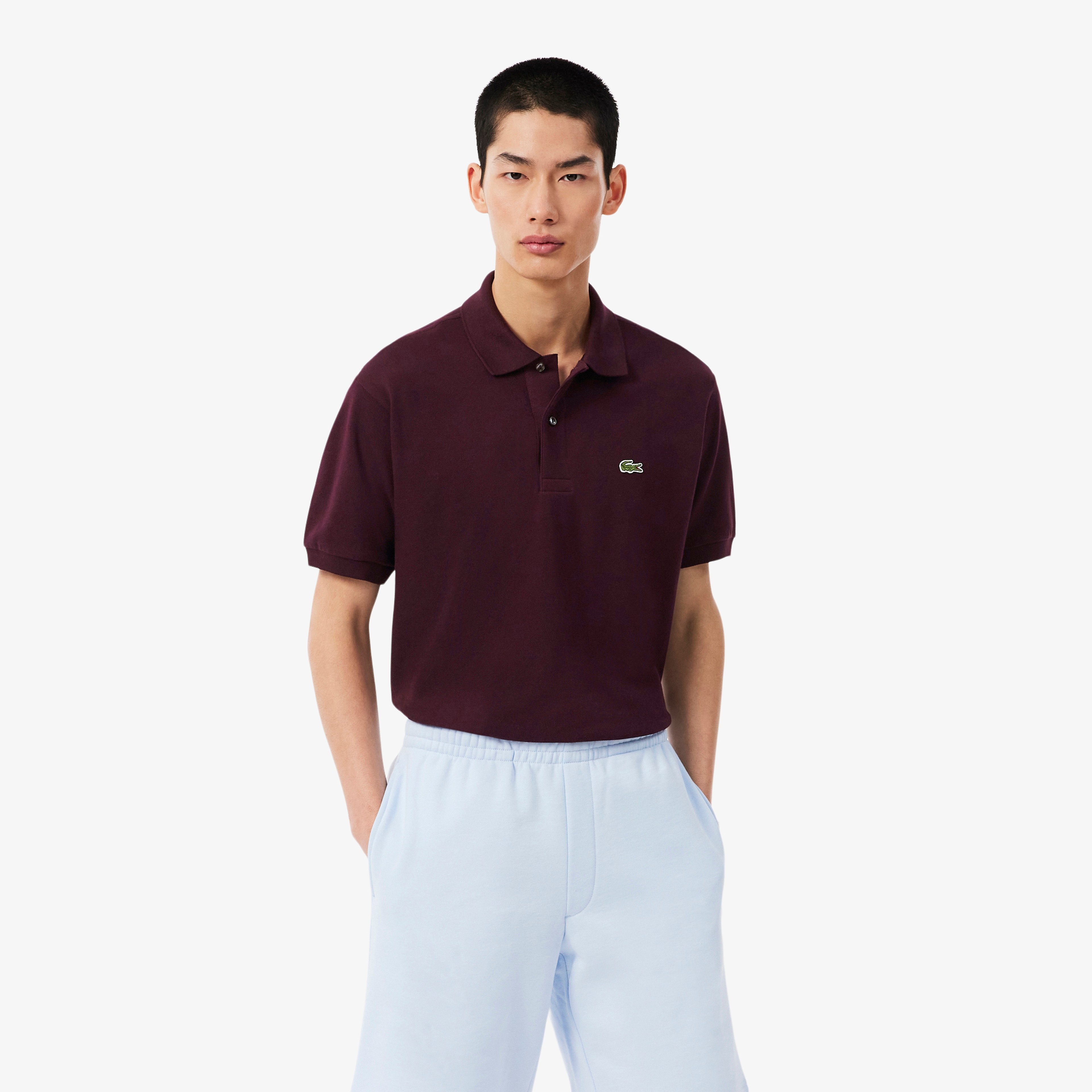 L.12.12 Erkek Classic Fit Bordo Polo L.12.12 Erkek Classic Fit Bordo Polo