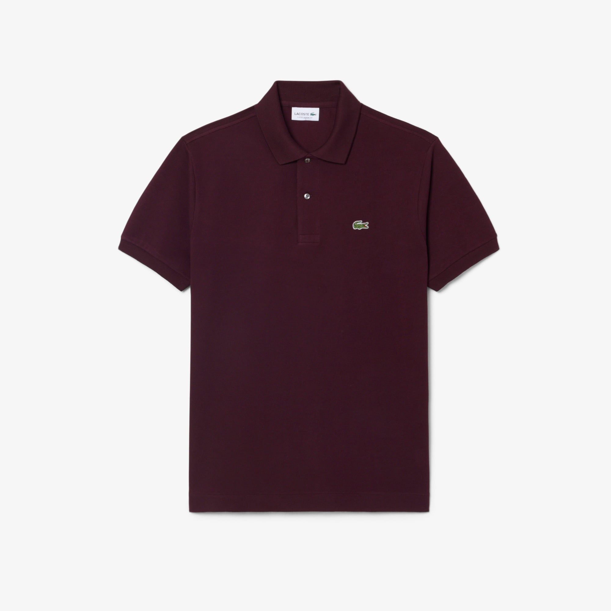L.12.12 Erkek Classic Fit Bordo Polo