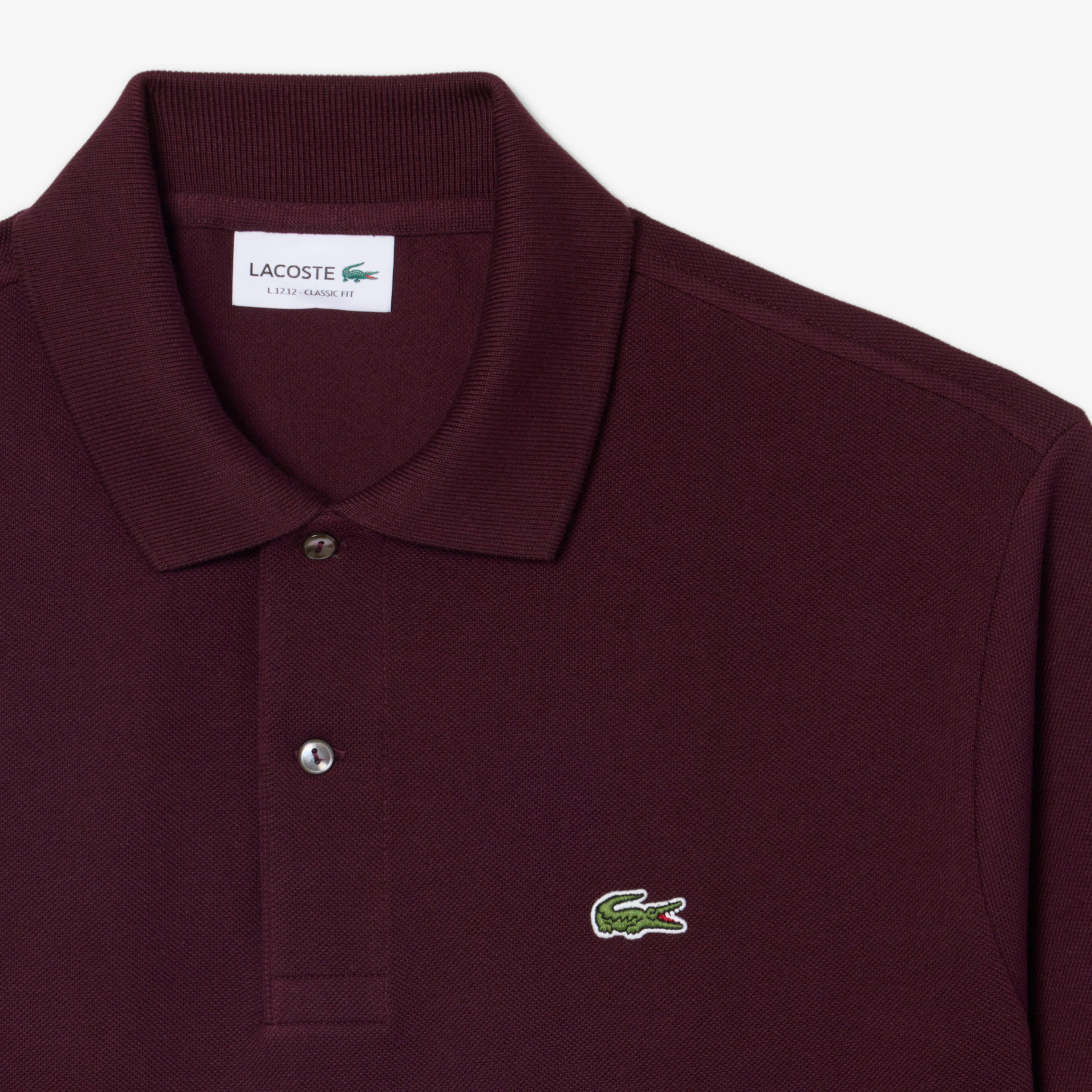 L.12.12 Erkek Classic Fit Bordo Polo L.12.12 Erkek Classic Fit Bordo Polo