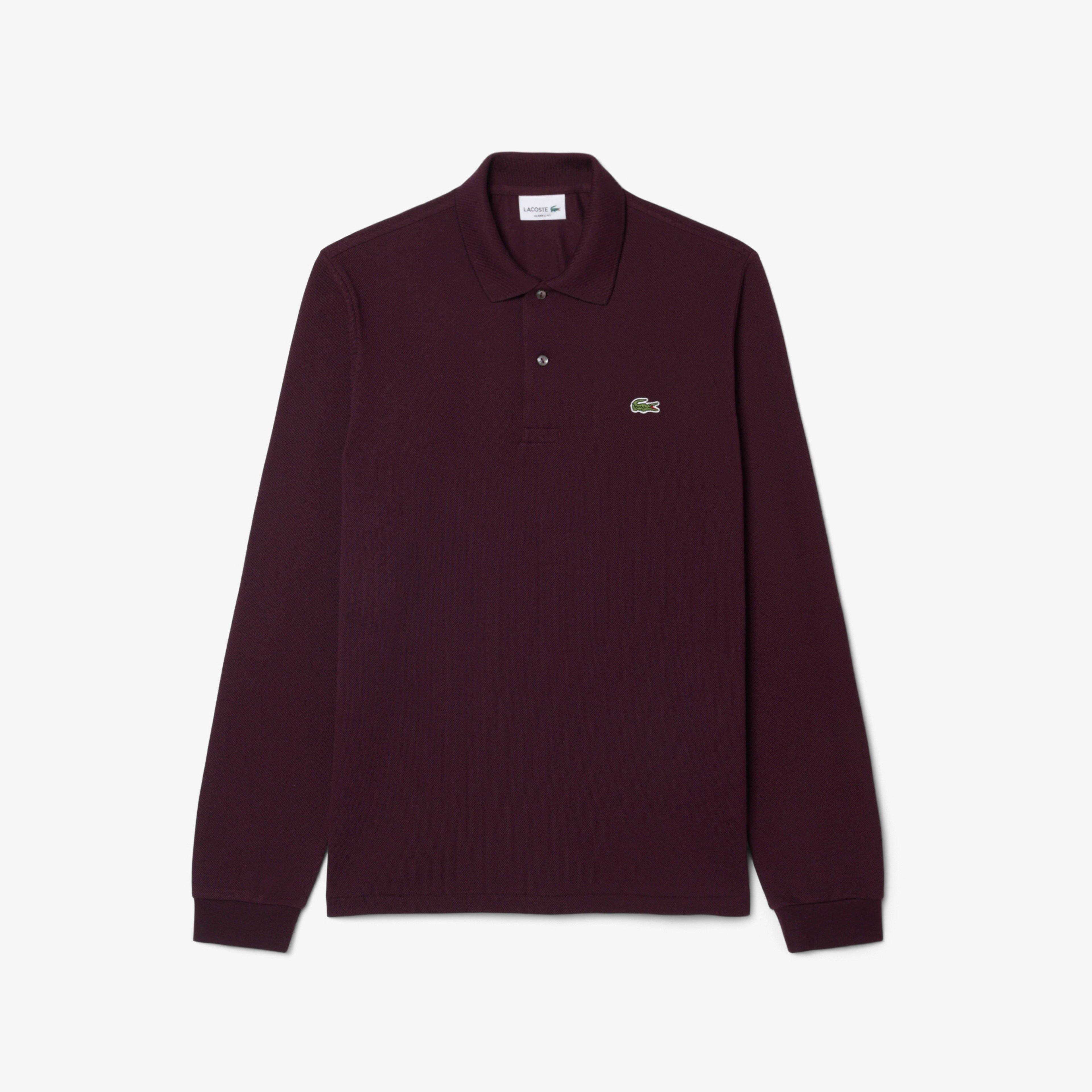 L.12.12 Erkek Classic Fit Uzun Kollu Bordo Polo L.12.12 Erkek Classic Fit Uzun Kollu Bordo Polo