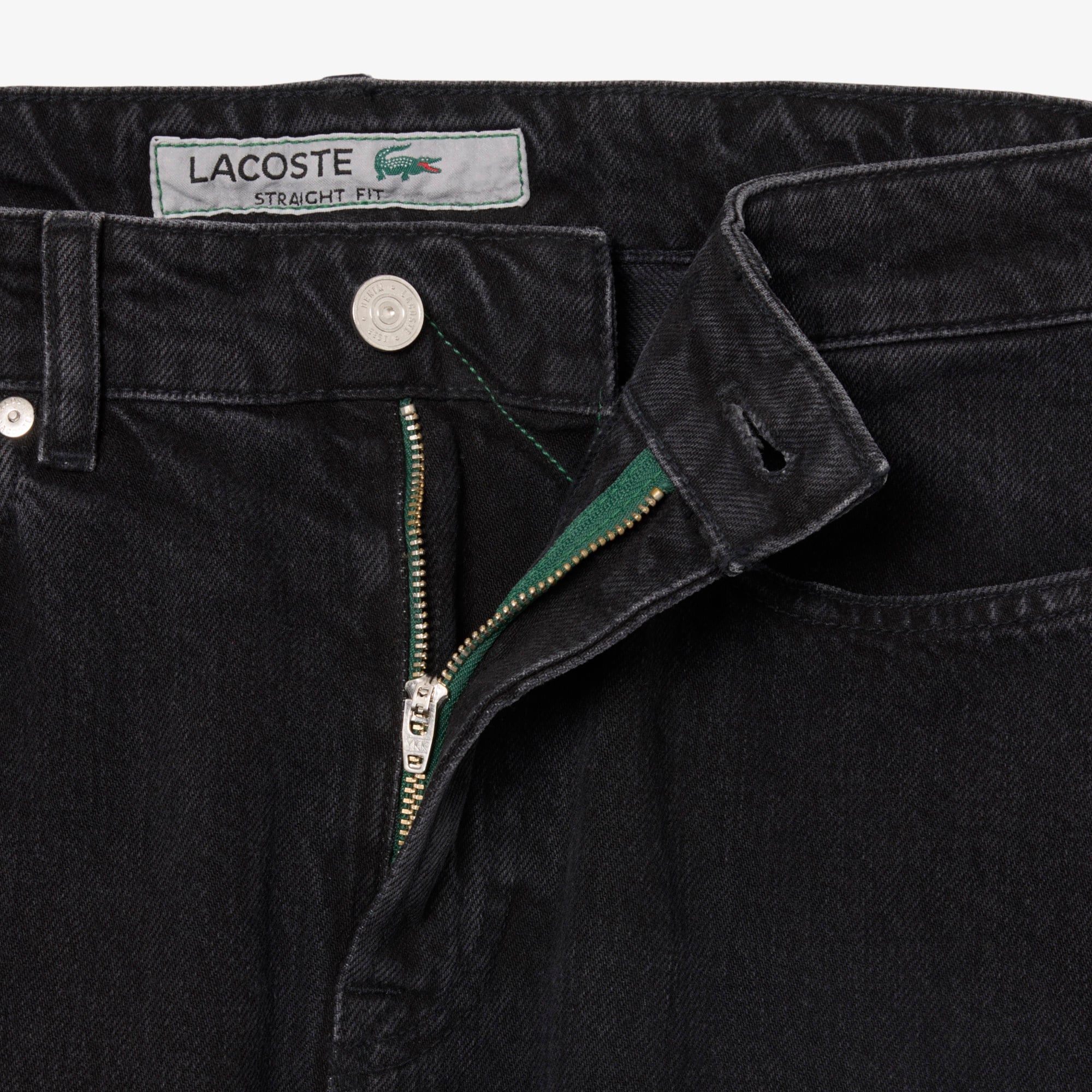 Erkek Straight Fit Siyah Jean Pantolon