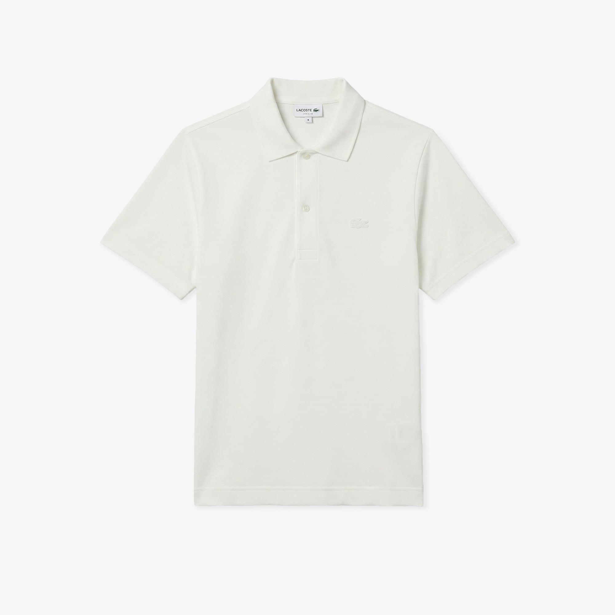 Lacoste Erkek Classic Fit Beyaz Paris Polo görsel 3
