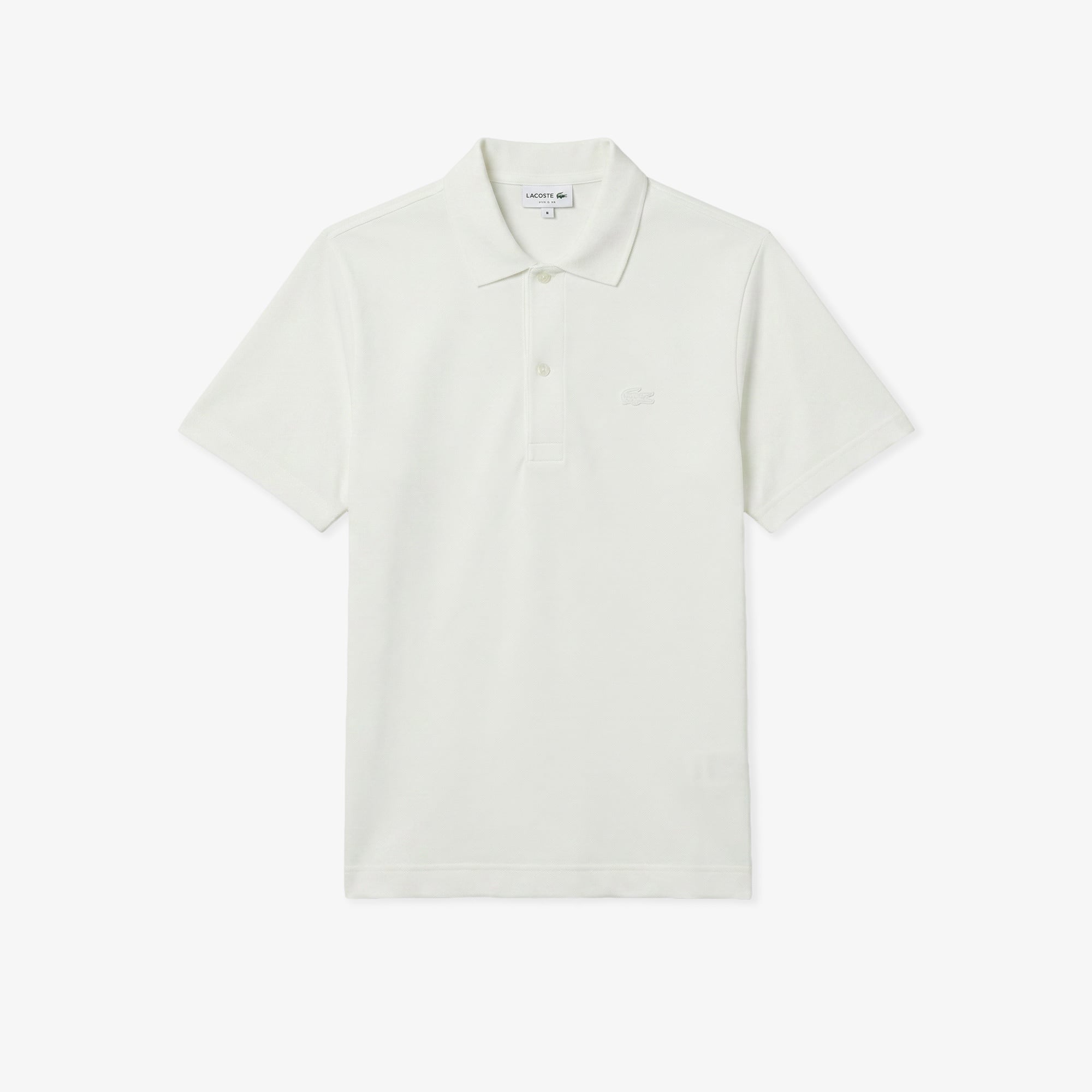 Erkek Classic Fit Beyaz Paris Polo
