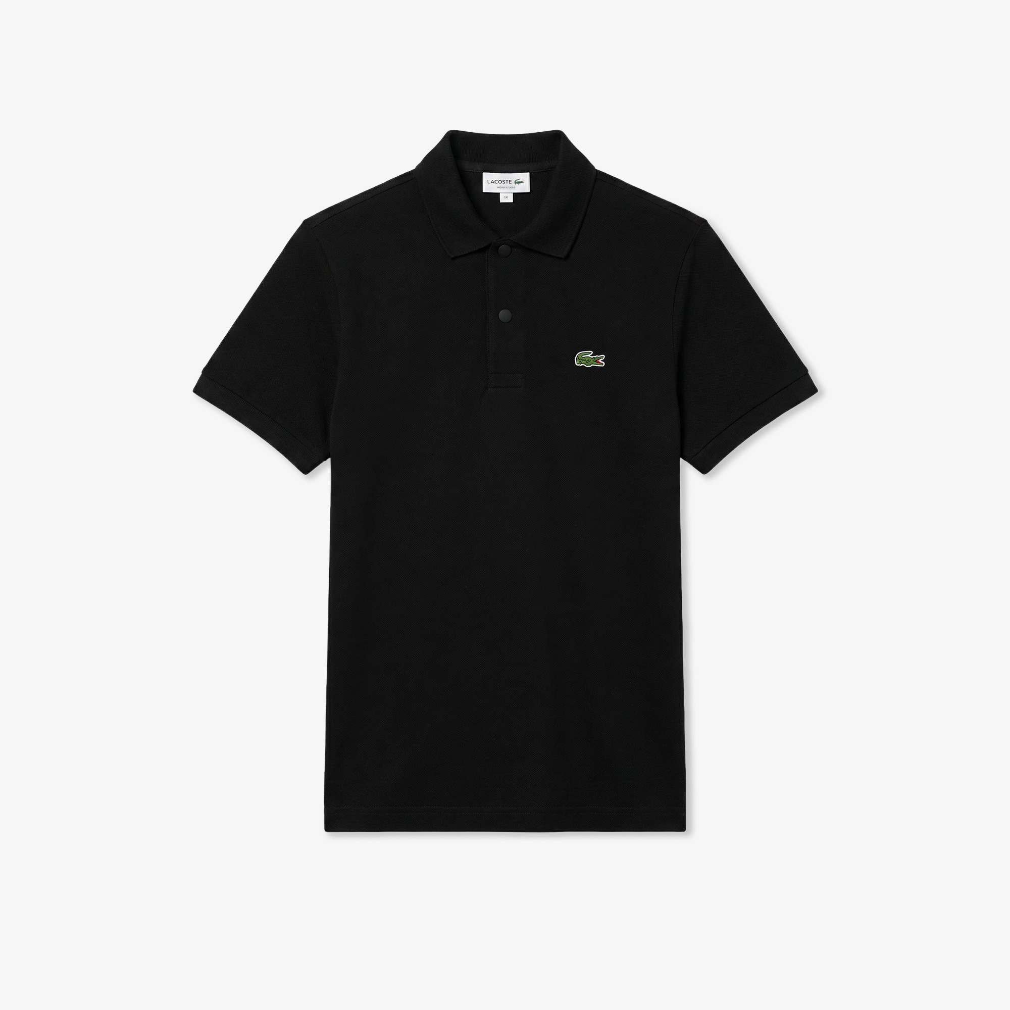 Lacoste Erkek Regular Fit Siyah Polo görsel 3