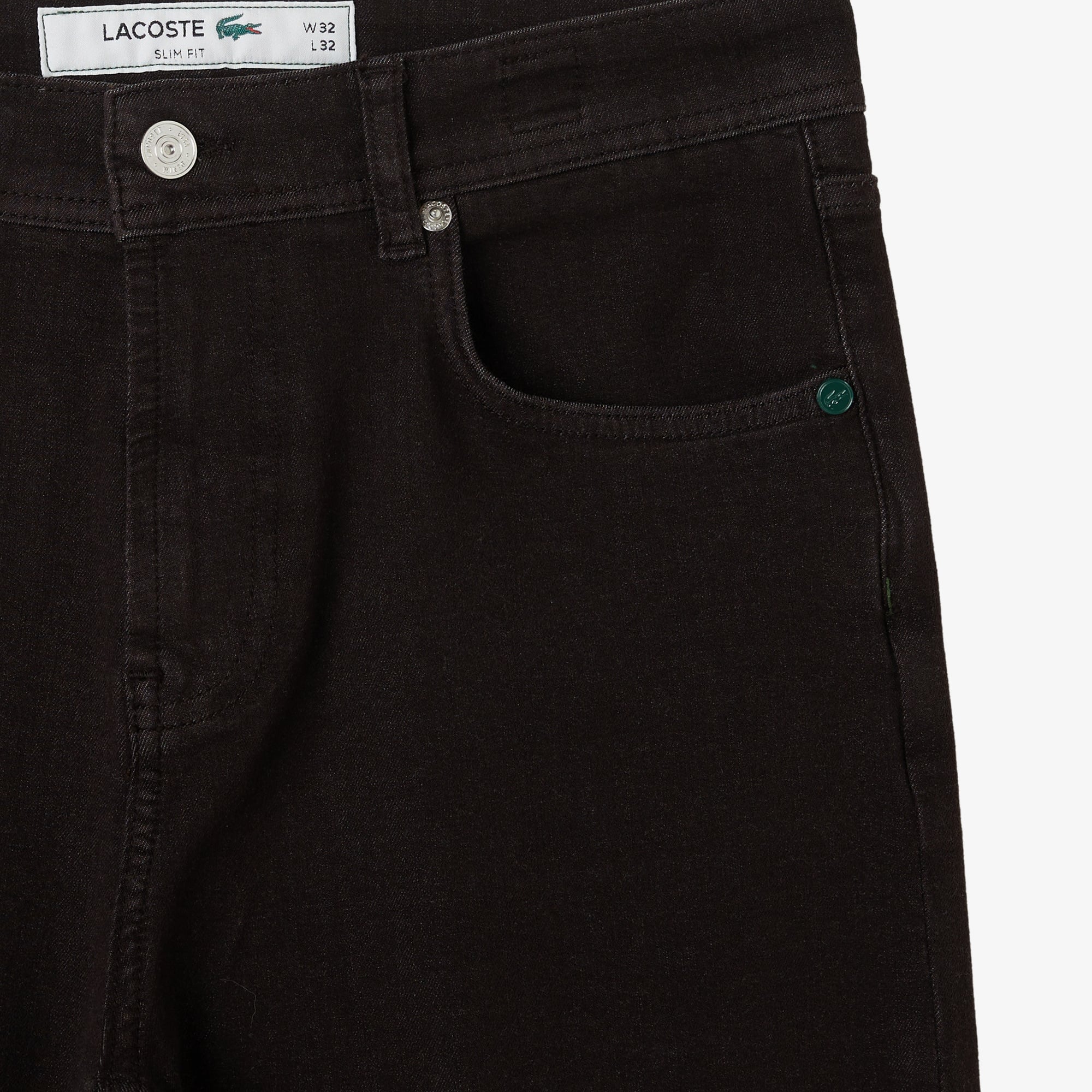 Lacoste Erkek Slim Fit Siyah Pantolon görsel 4