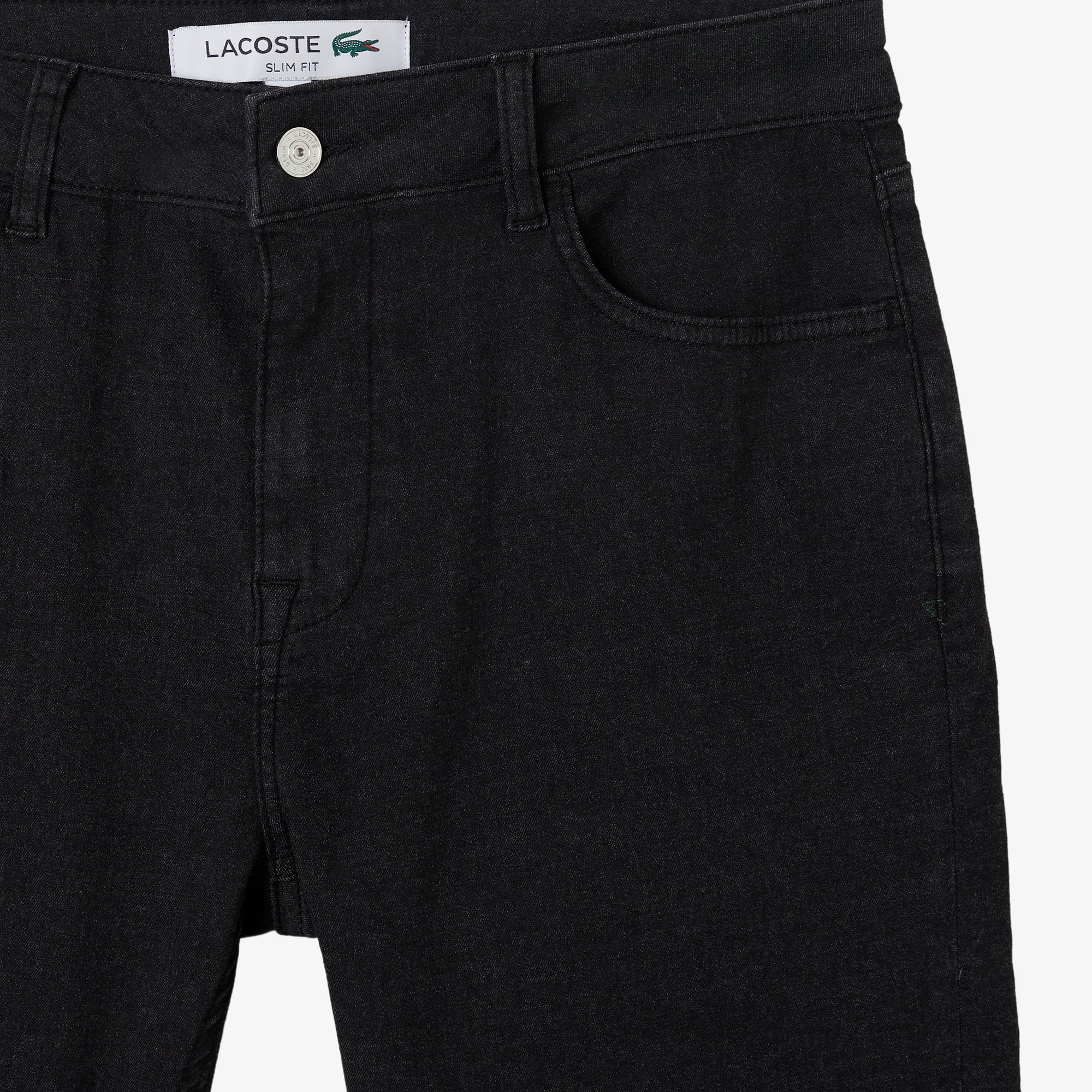 Lacoste Erkek Slim Fit Kahverengi Jean Pantolon görsel 4