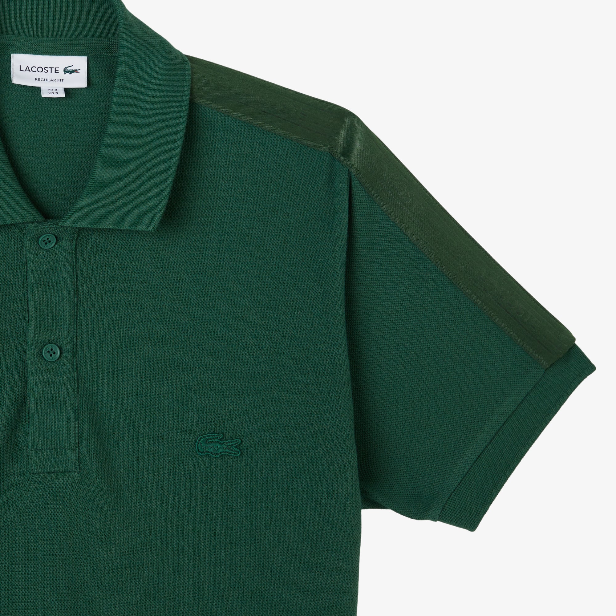 Lacoste Erkek Regular Fit Koyu Yeşil Polo görsel 4