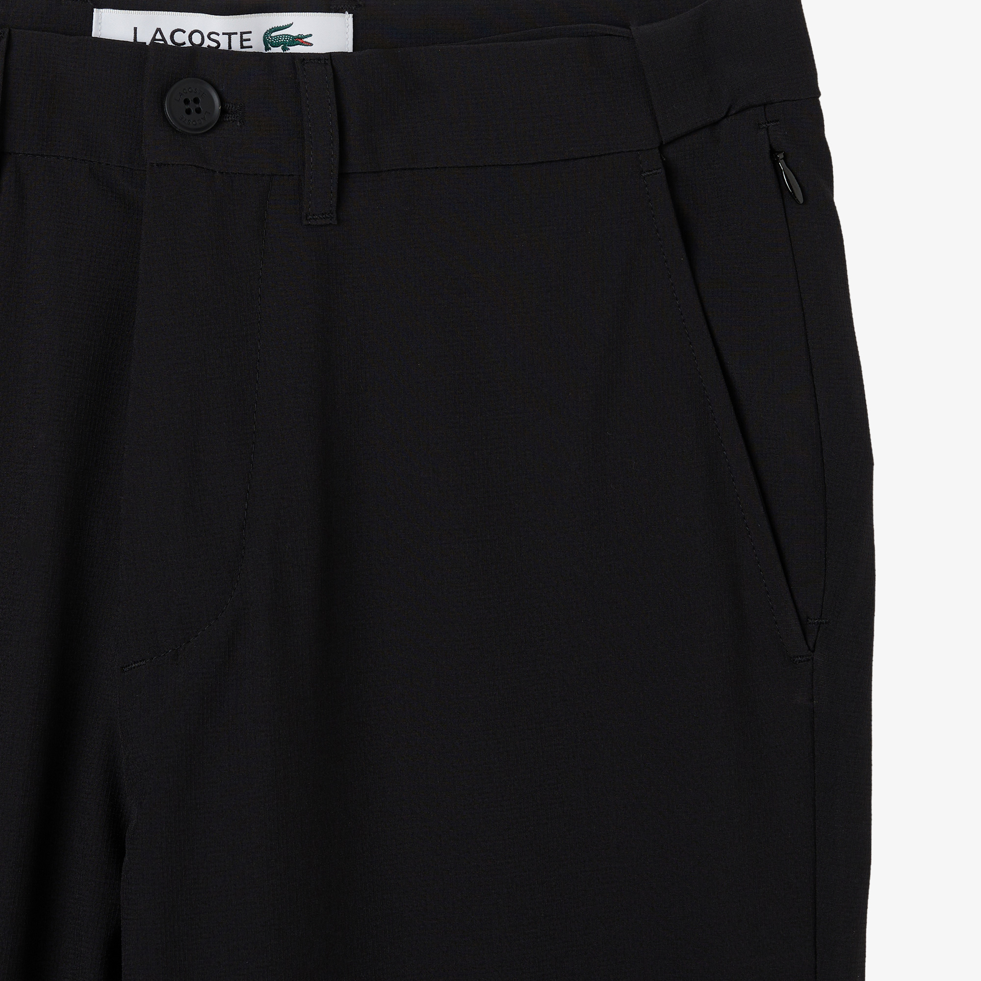 Lacoste Erkek Siyah Chino Pantolon görsel 4