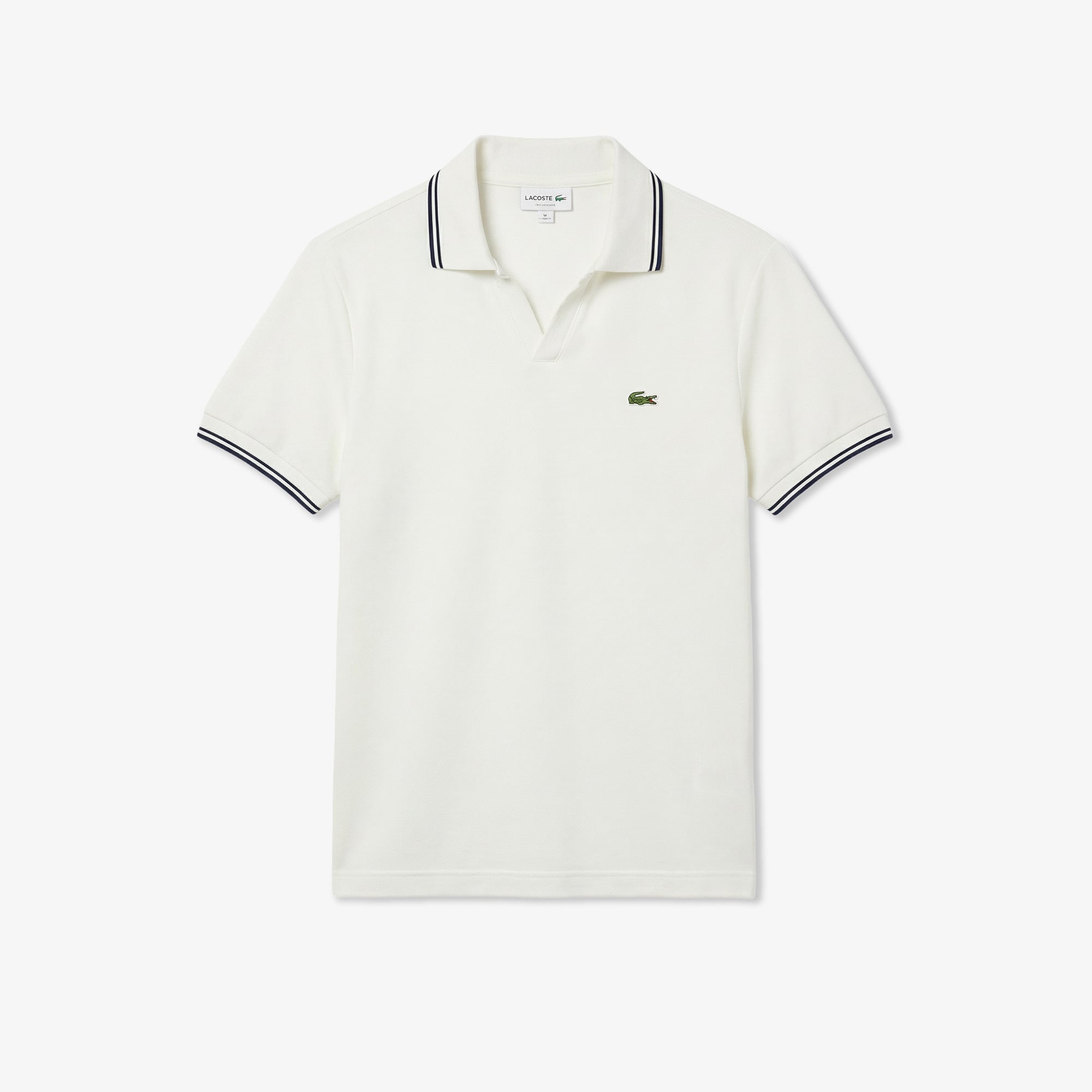Lacoste Erkek Regular Fit Krem Polo görsel 3