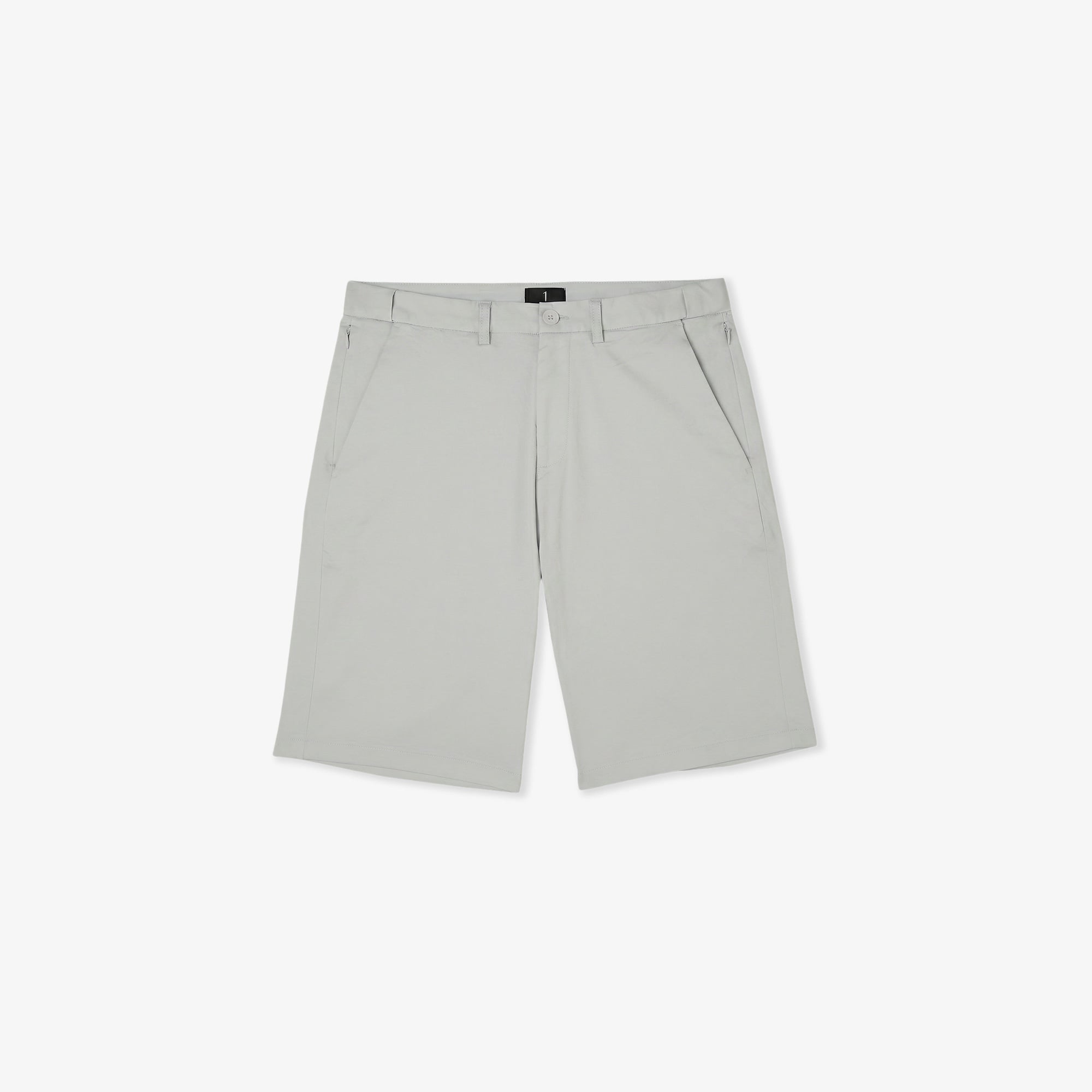 Erkek Regular Fit Gri Bermuda Şort