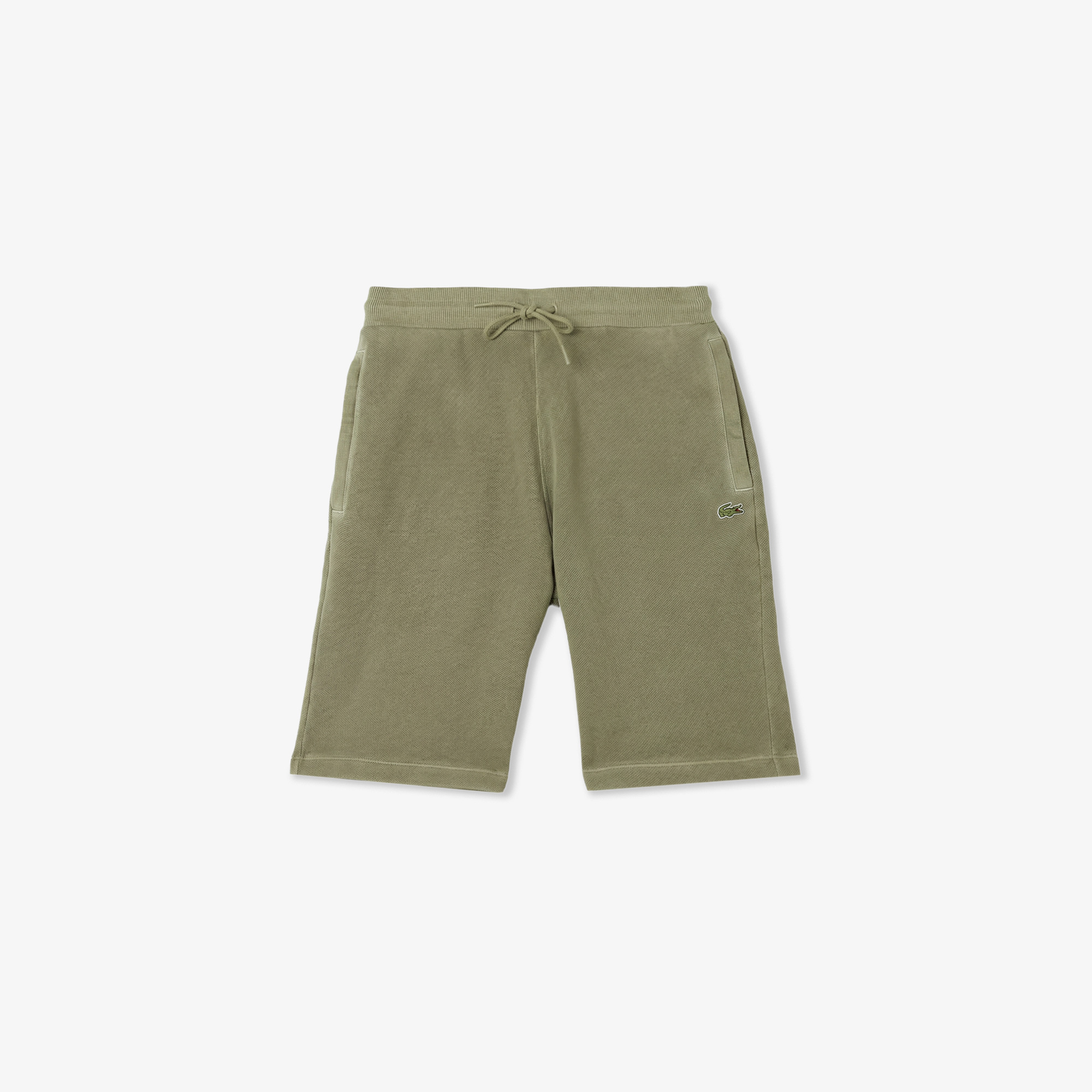 Lacoste Erkek Loose Fit Haki Şort görsel 3