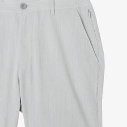 Erkek Tapered Fit Gri Bermuda Şort Gri