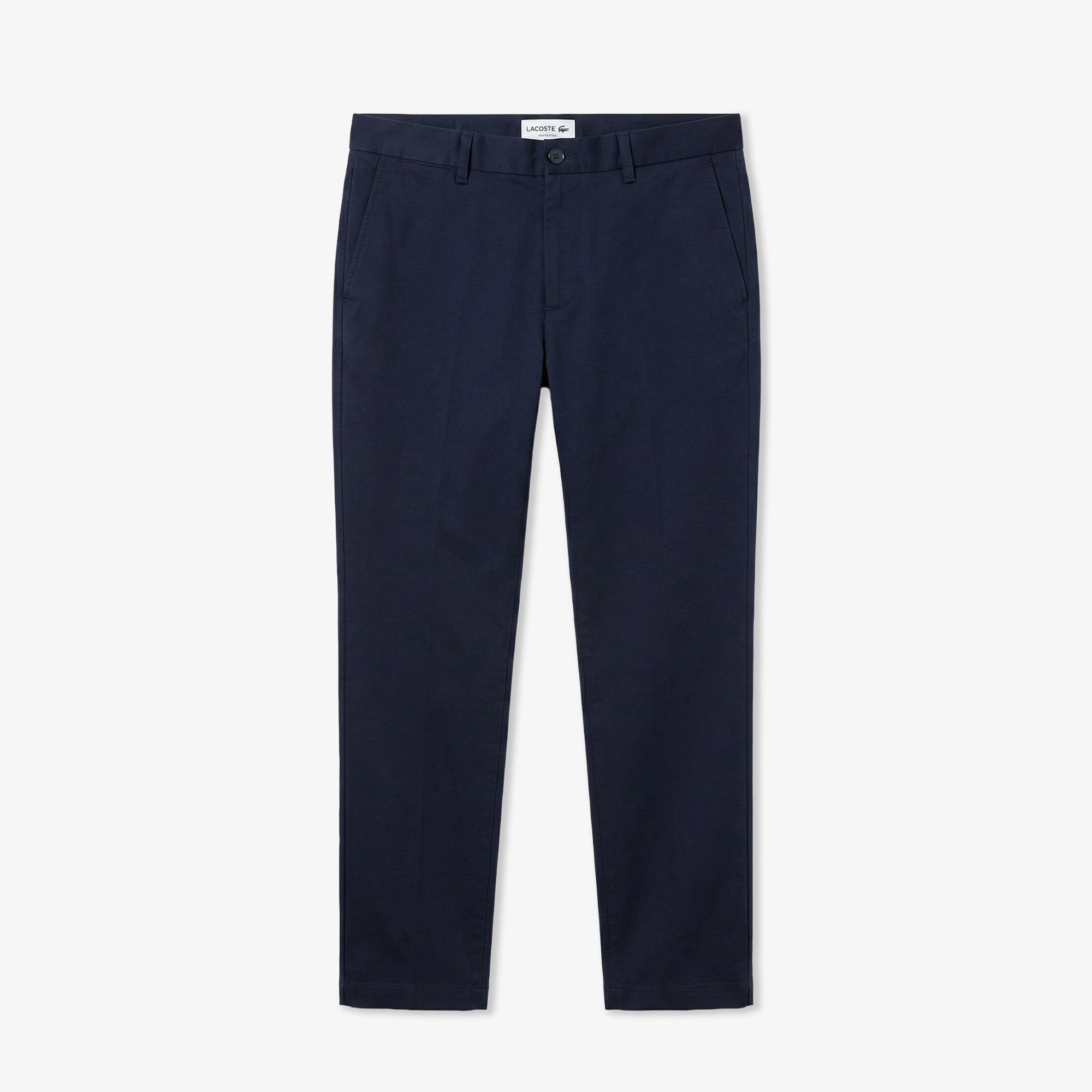 Lacoste Erkek Slim Fit Lacivert Chino Pantolon görsel 2