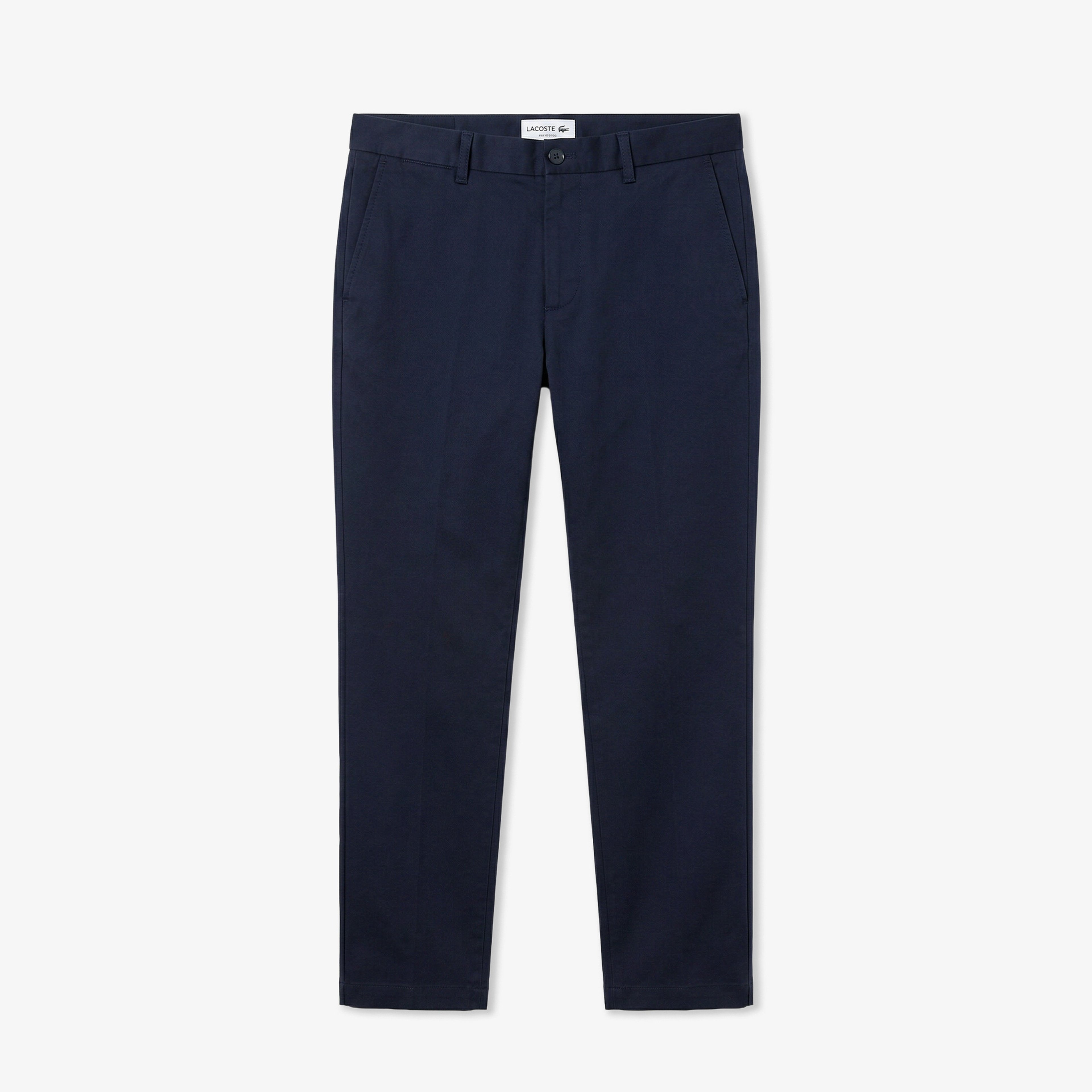 Erkek Slim Fit Lacivert Chino Pantolon