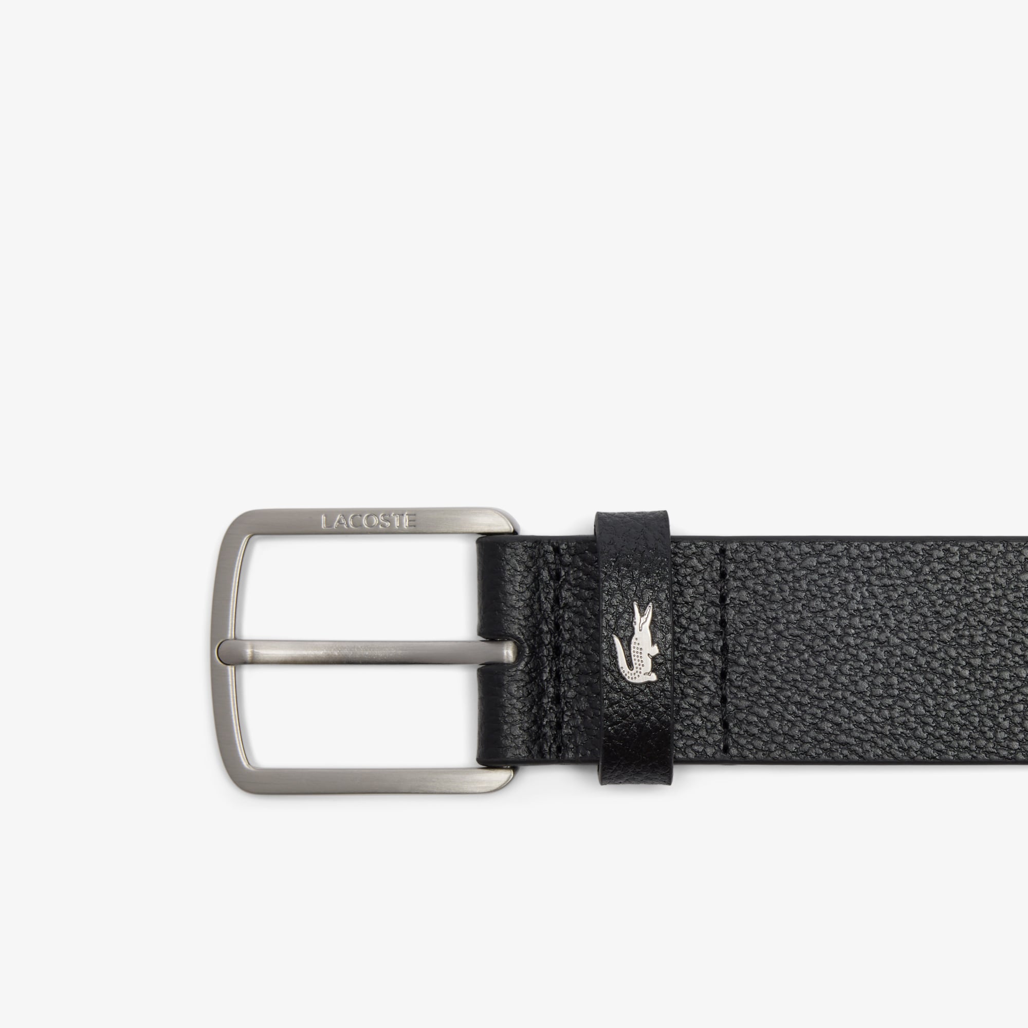 Lacoste Erkek Deri Siyah Kemer görsel 2