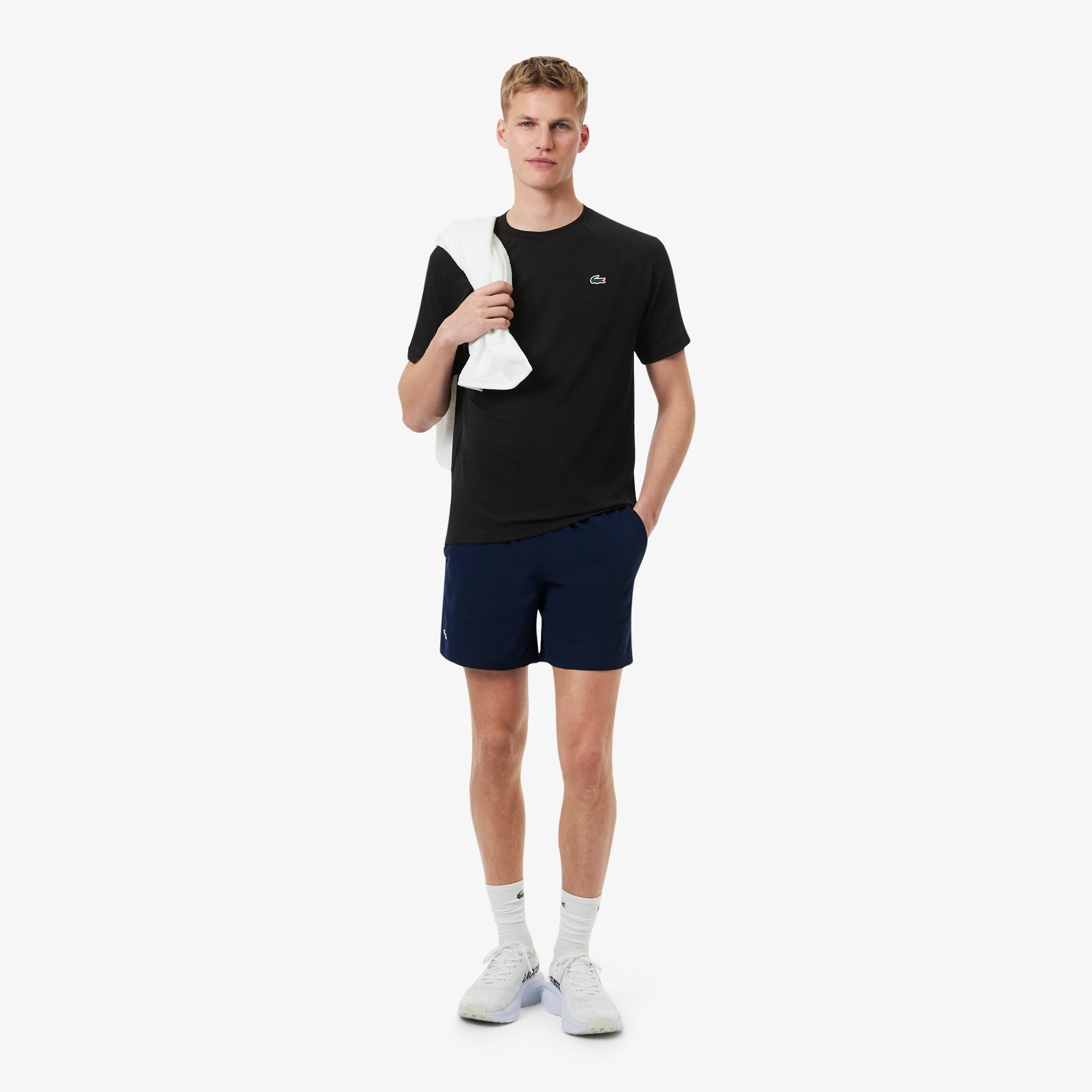 Erkek Regular Fit Bisiklet Yaka Siyah T-Shirt
