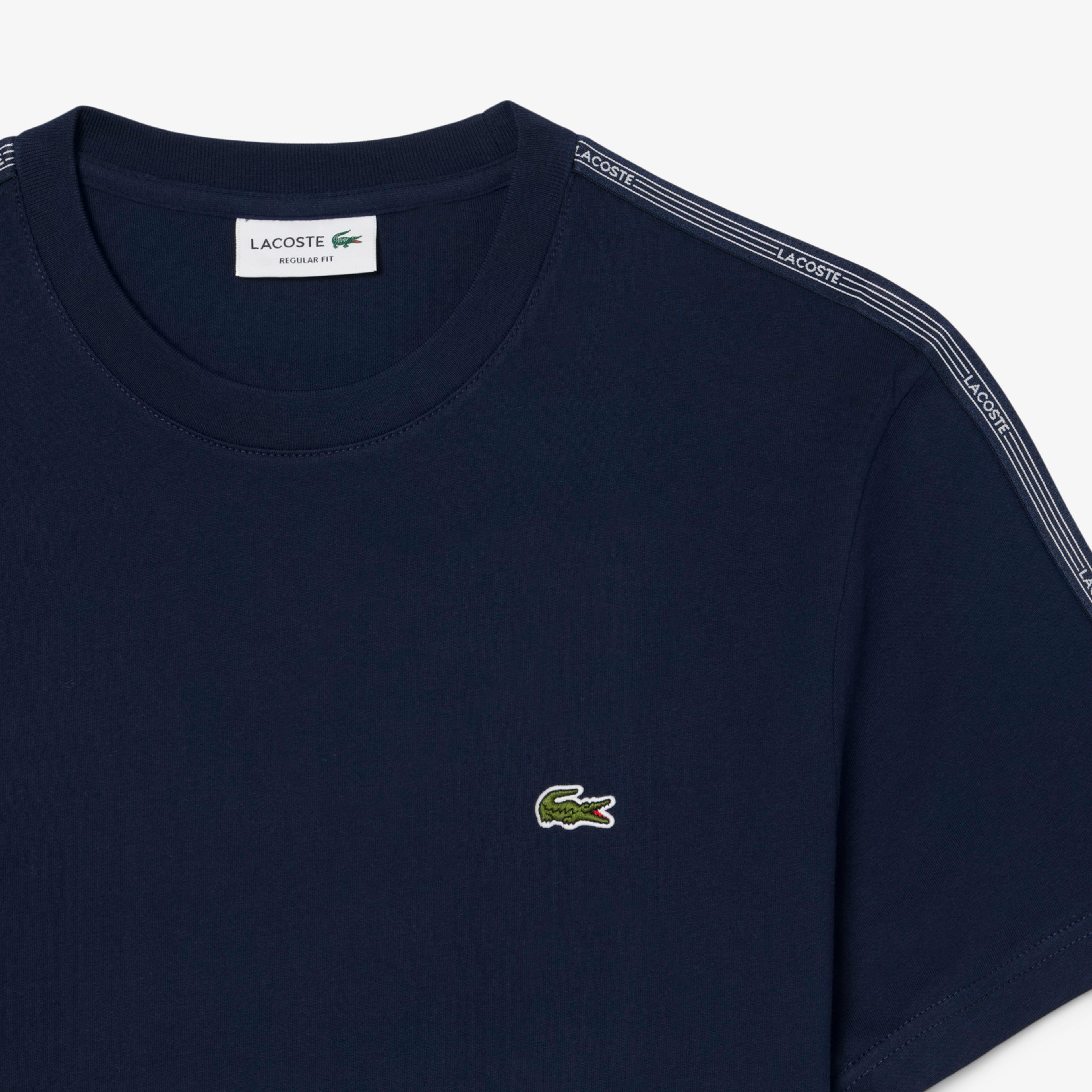 Erkek Regular Fit Bisiklet Yaka Lacivert T-Shirt